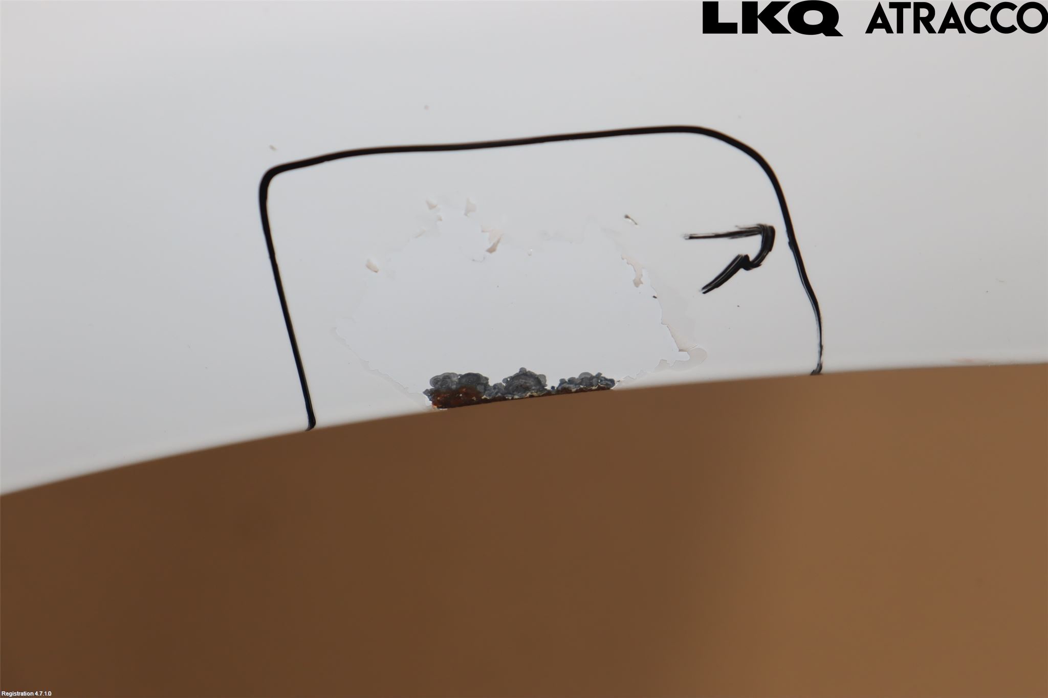 Audi Q5 09-16 Dörr Bak Vänster