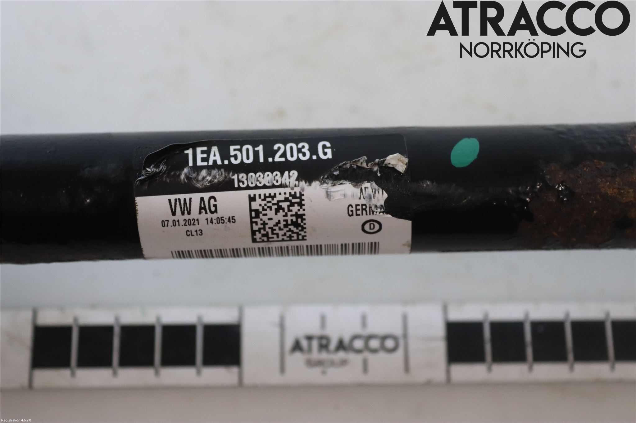 Volkswagen VW ID.3 21- Drivaxel Bak Vänster