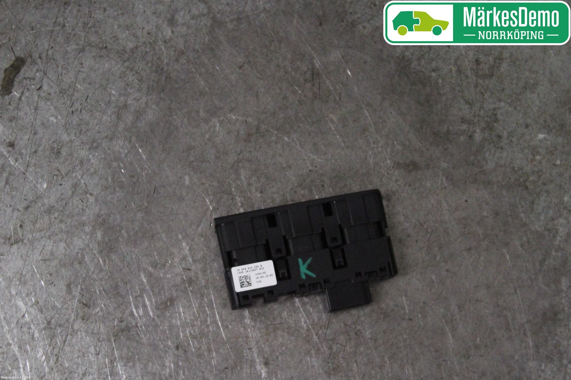 Seat LEON 13-20 Strömställare Airbag Passagerare