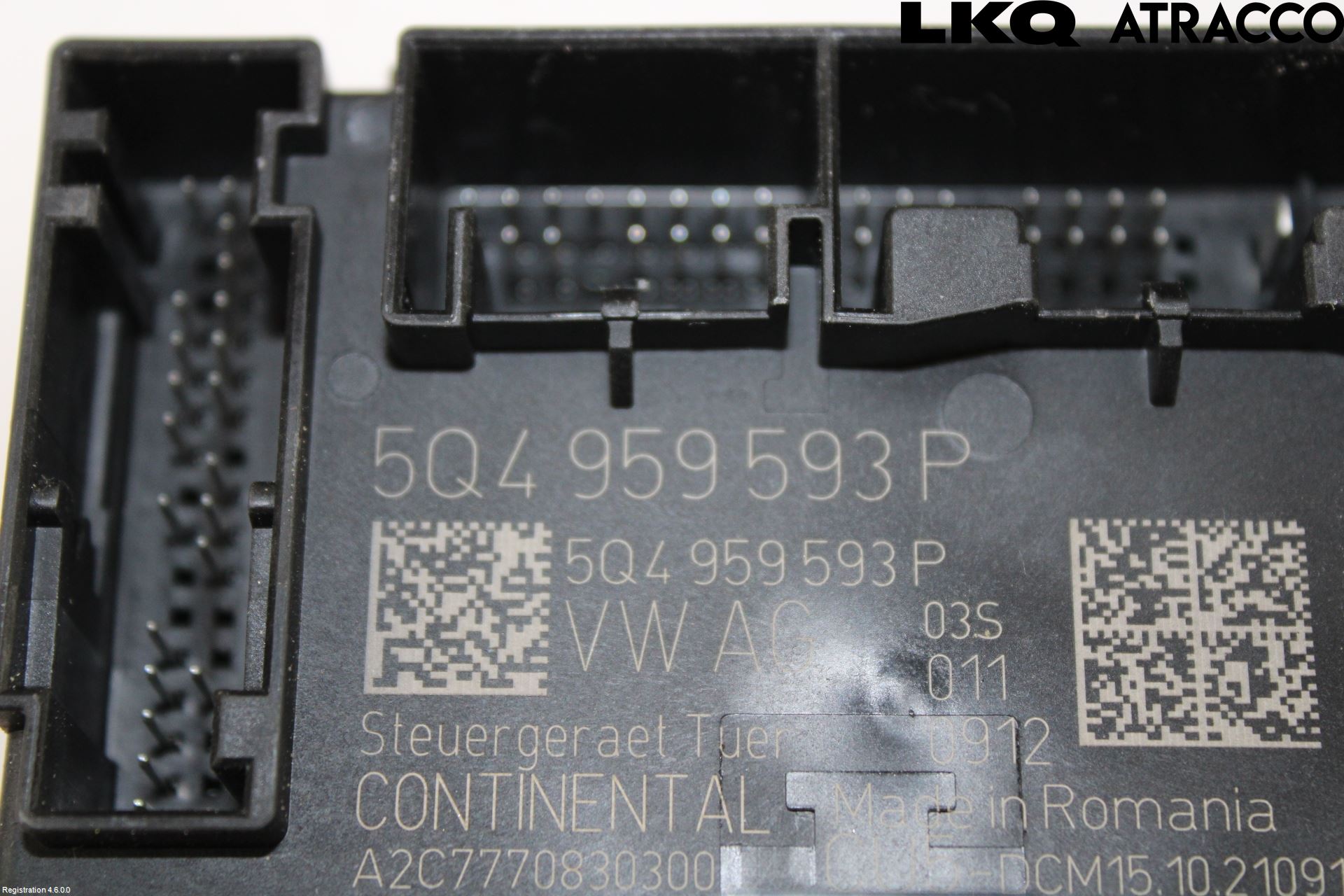 Volkswagen VW CADDY 21- Styrenhet Dörr