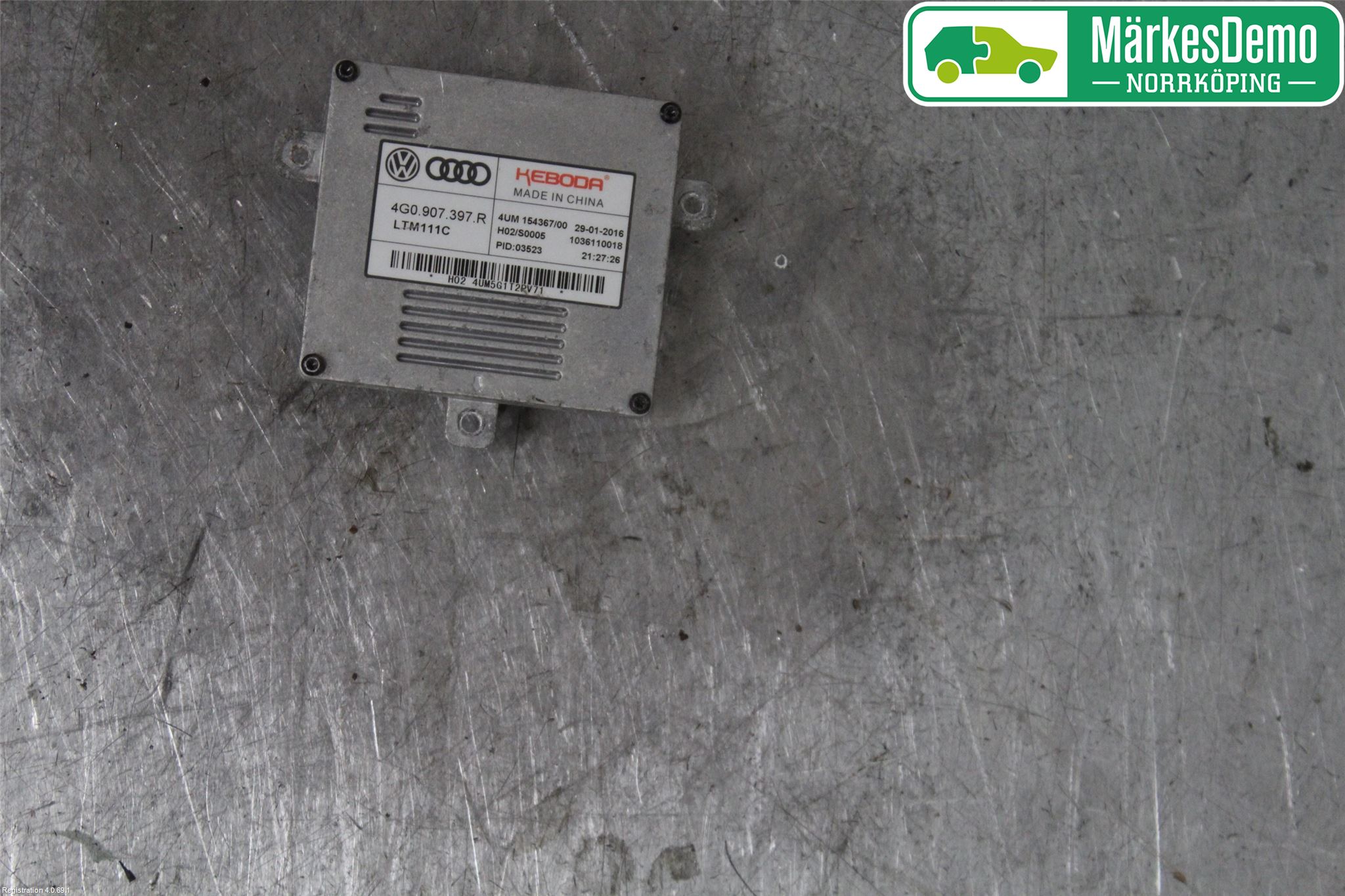 Audi A1/S1 11-18 Styrenhet Strålkastare