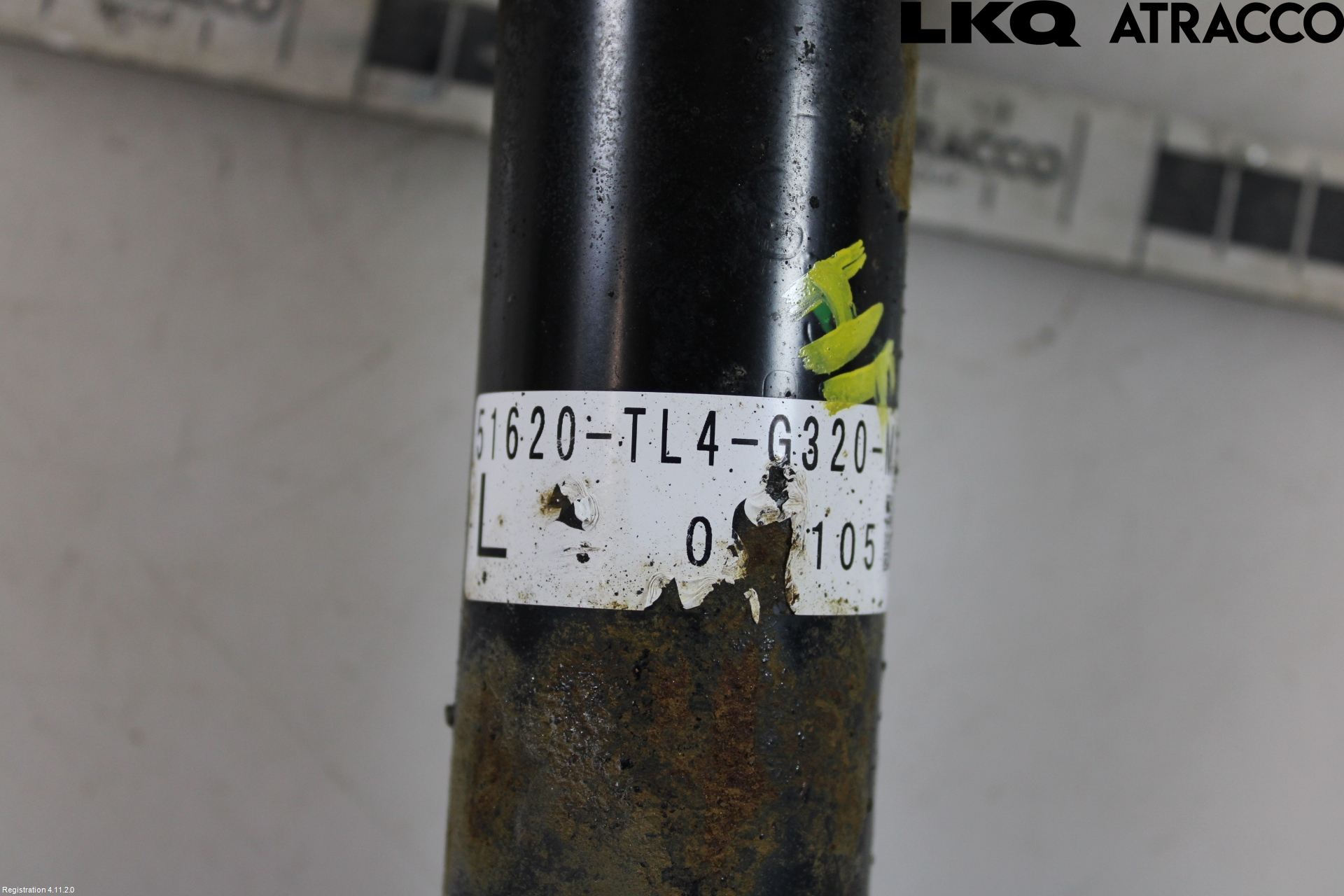 Honda ACCORD    08- Fjäderben Fram Vänster