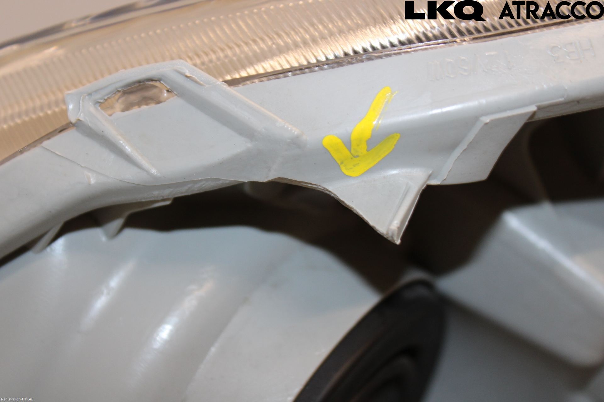 Toyota COROLLA 02-07 Strålkastare Höger