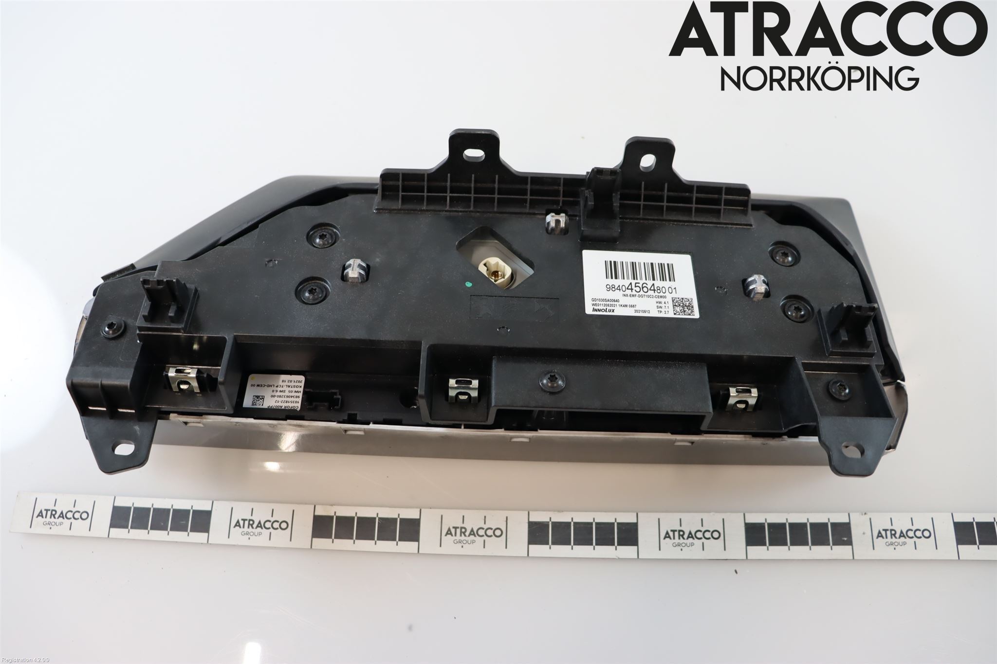 Citroen C4/E-C4 C4X/E-C4X III 21- Multifunktionsdisplay