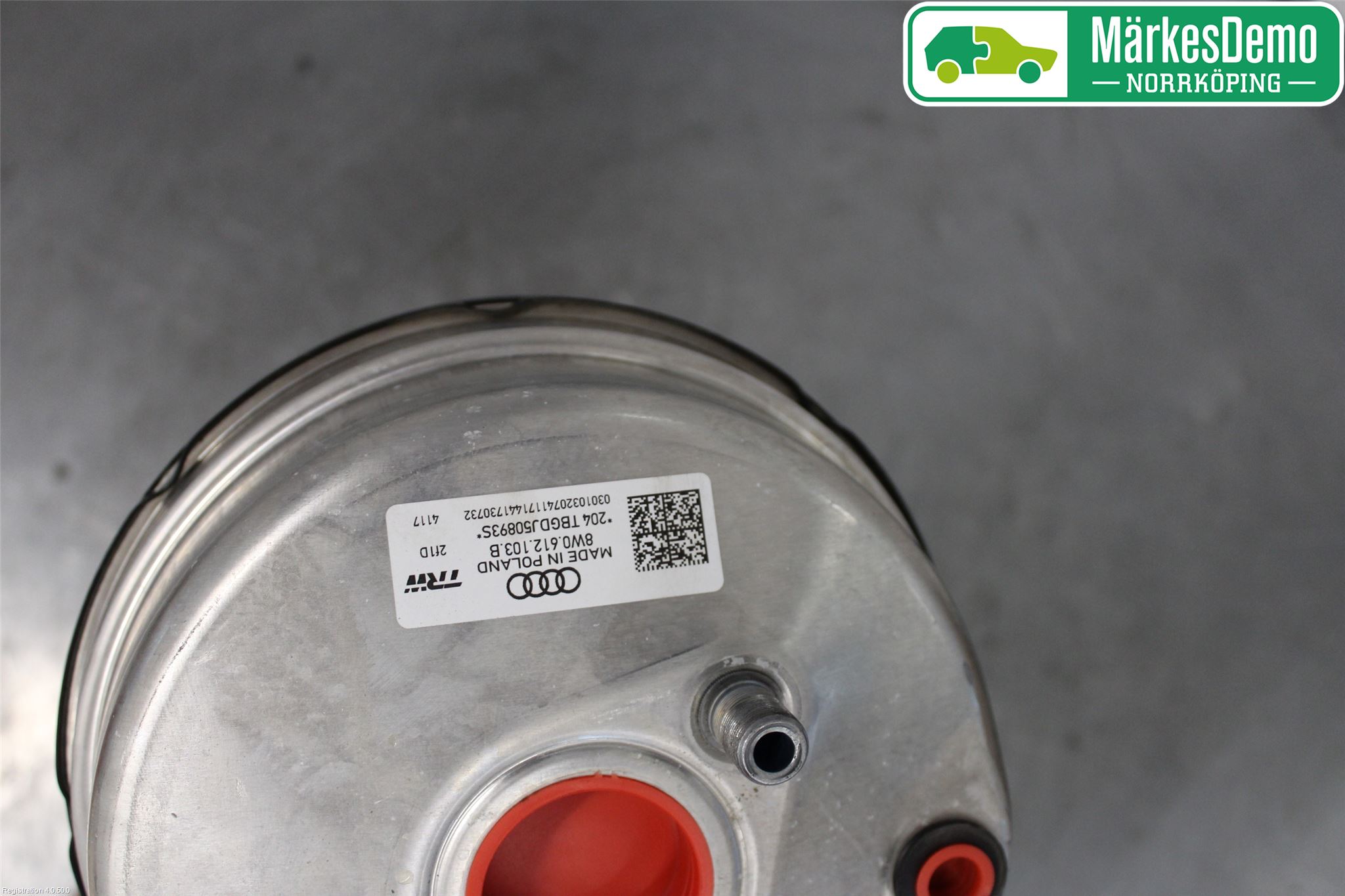 Audi A4/S4 B9 16-19 Bromsservo