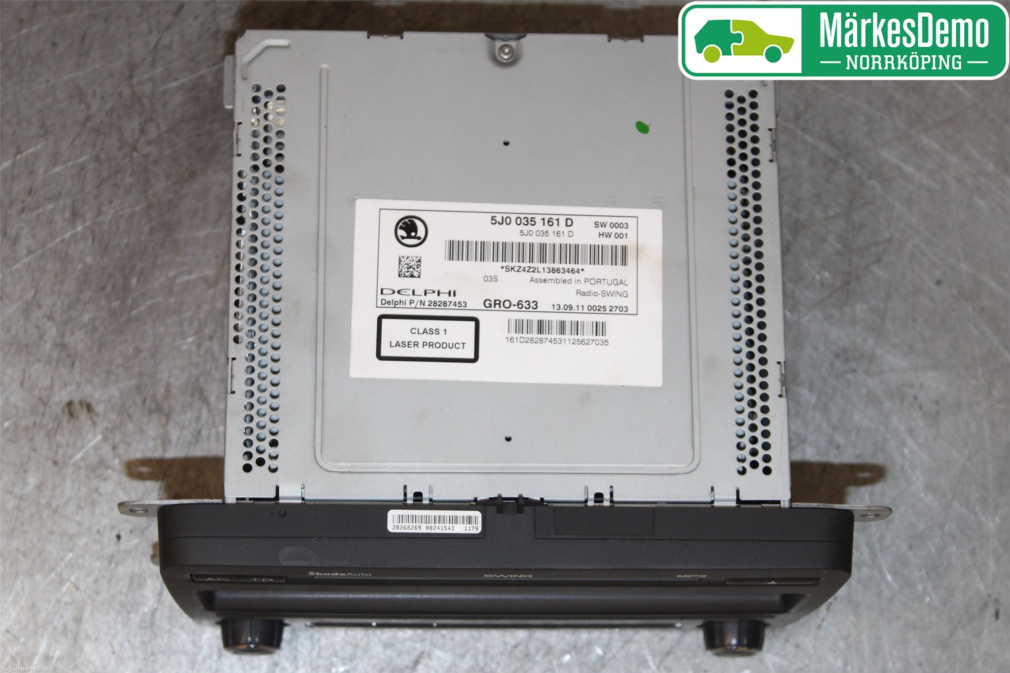 Skoda FABIA 07-14 Cd Radio - Multimediapanel