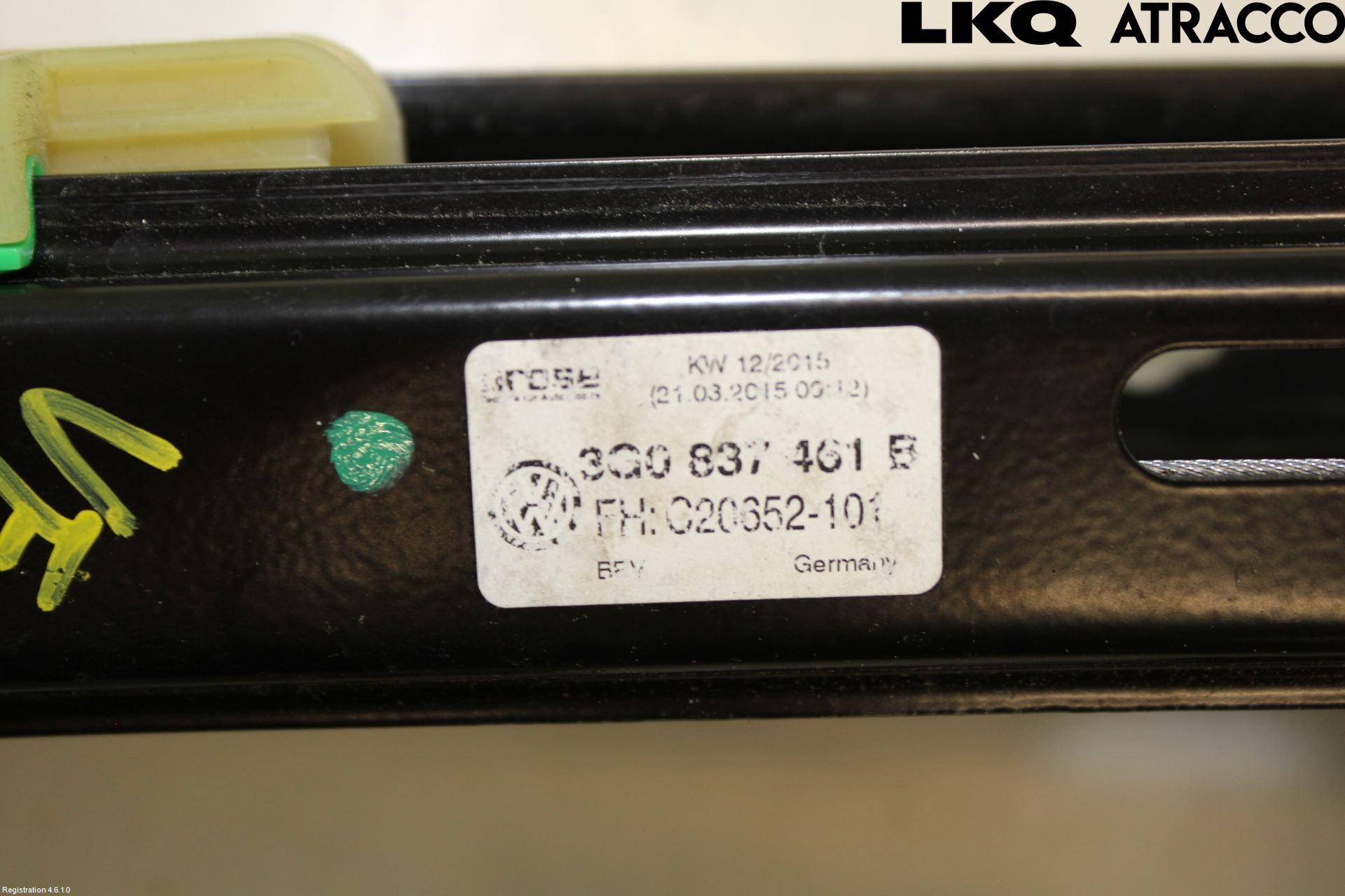 Volkswagen VW PASSAT 15-19 Fönsterhiss El Kompl