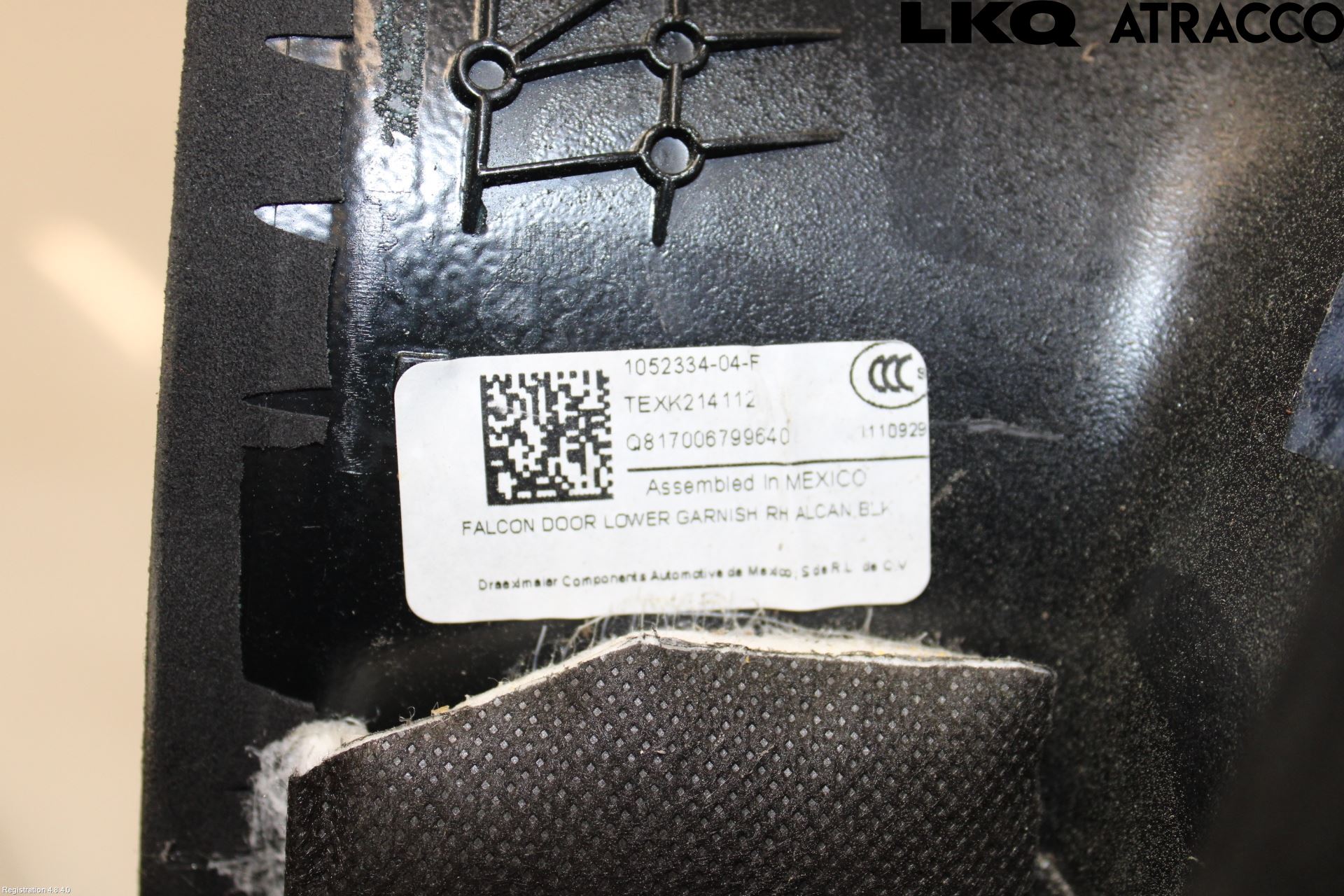 Tesla MODEL X 16- Dörrklädsel Hö