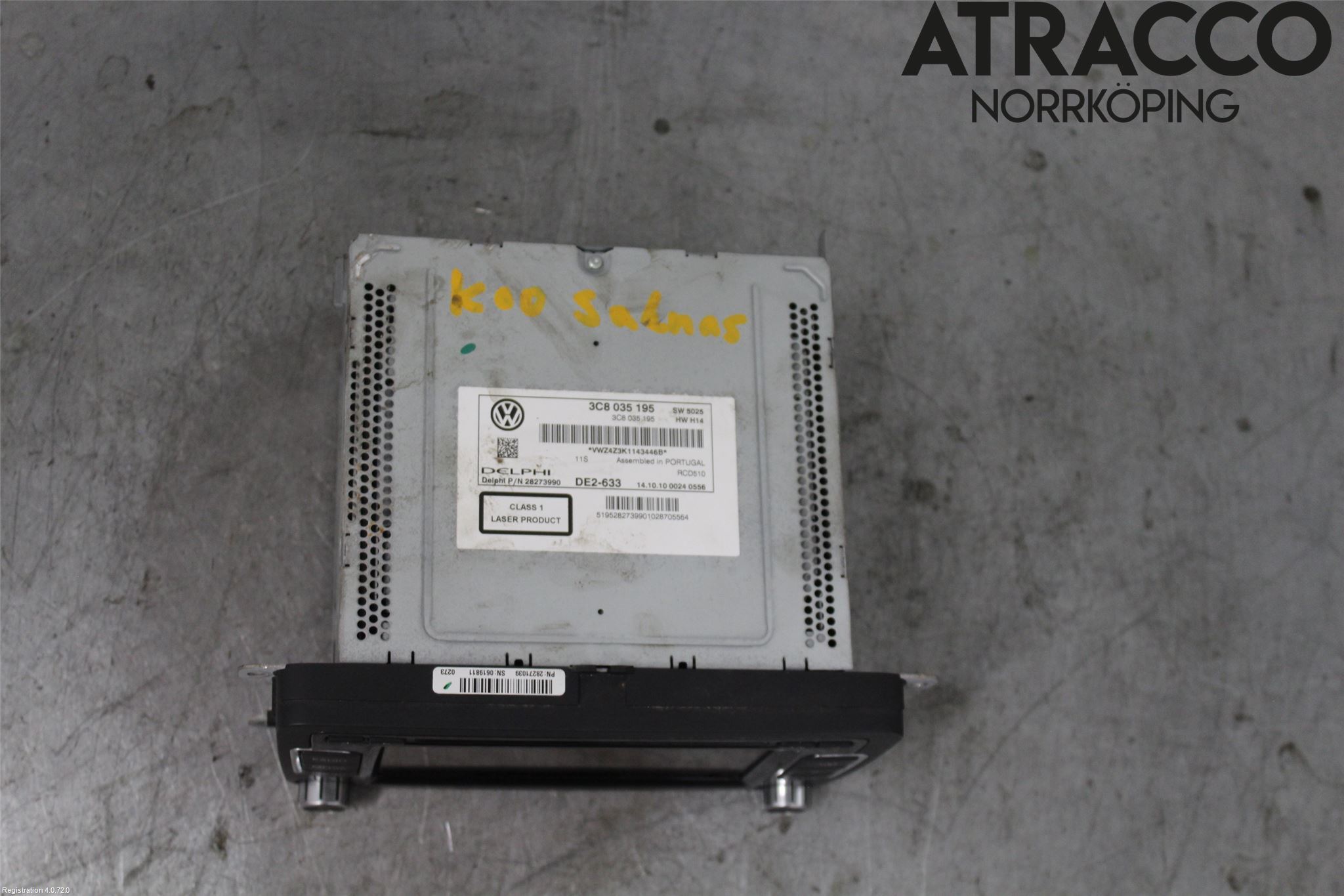 Volkswagen VW TIGUAN 07-16 Cd Radio - Multimediapanel