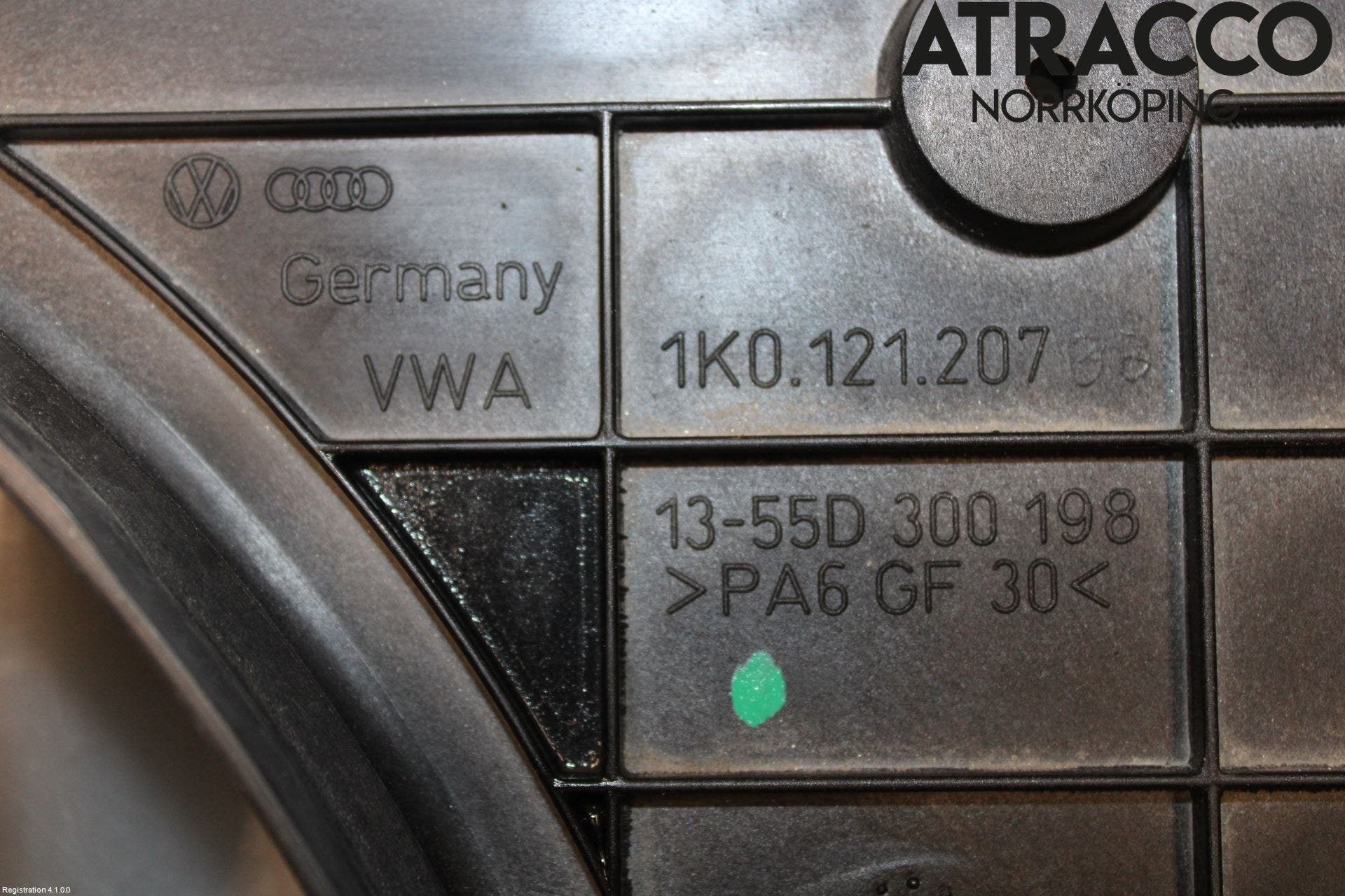 Volkswagen VW GOLF VI 09-13 Kylfläkt El