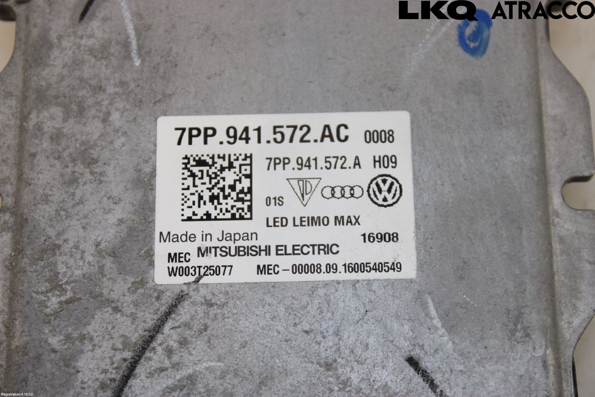 Audi Q5/SQ5 17- Styrenhet Strålkastare