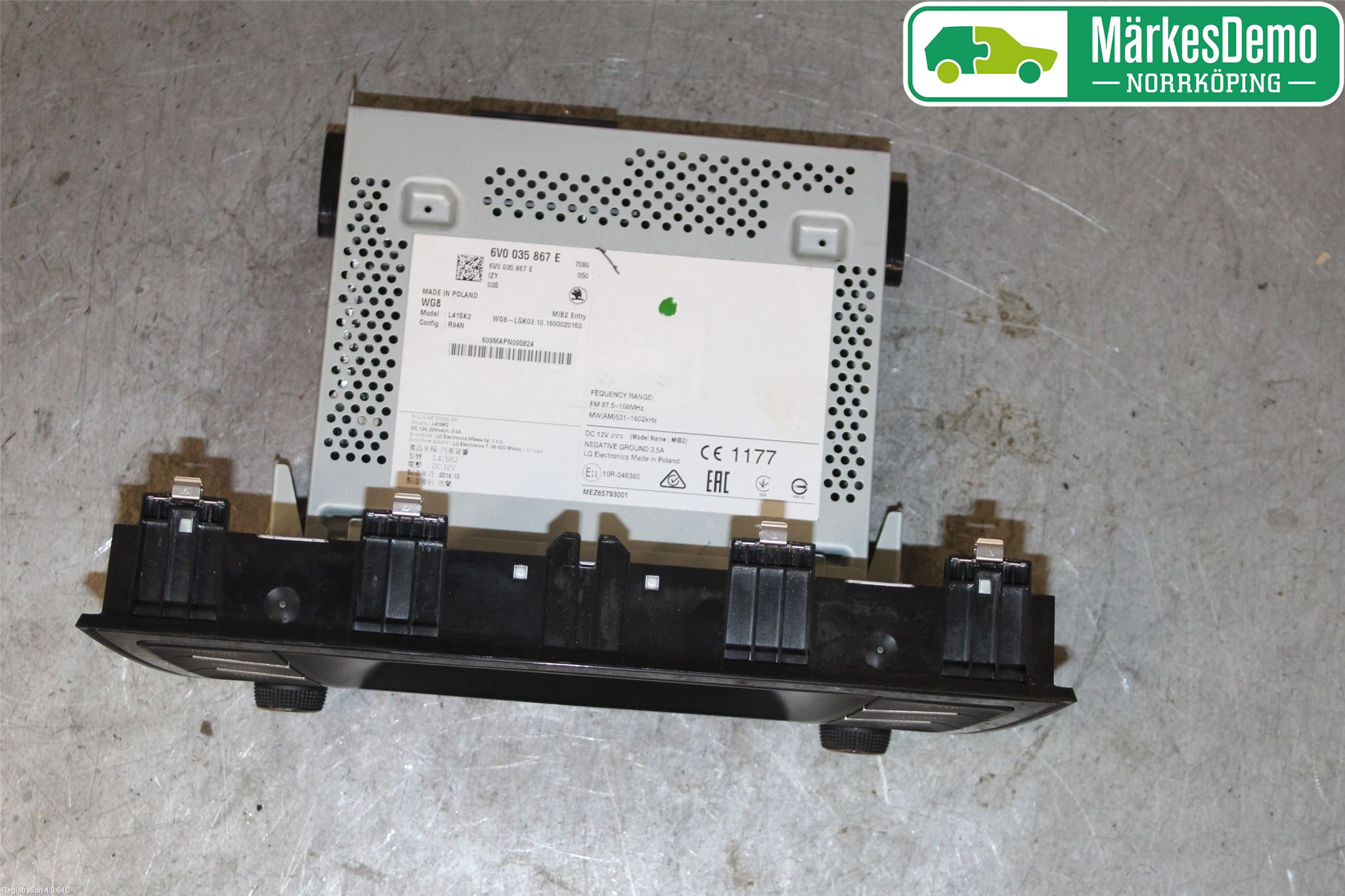 Skoda FABIA 15-21 Cd Radio - Multimediapanel