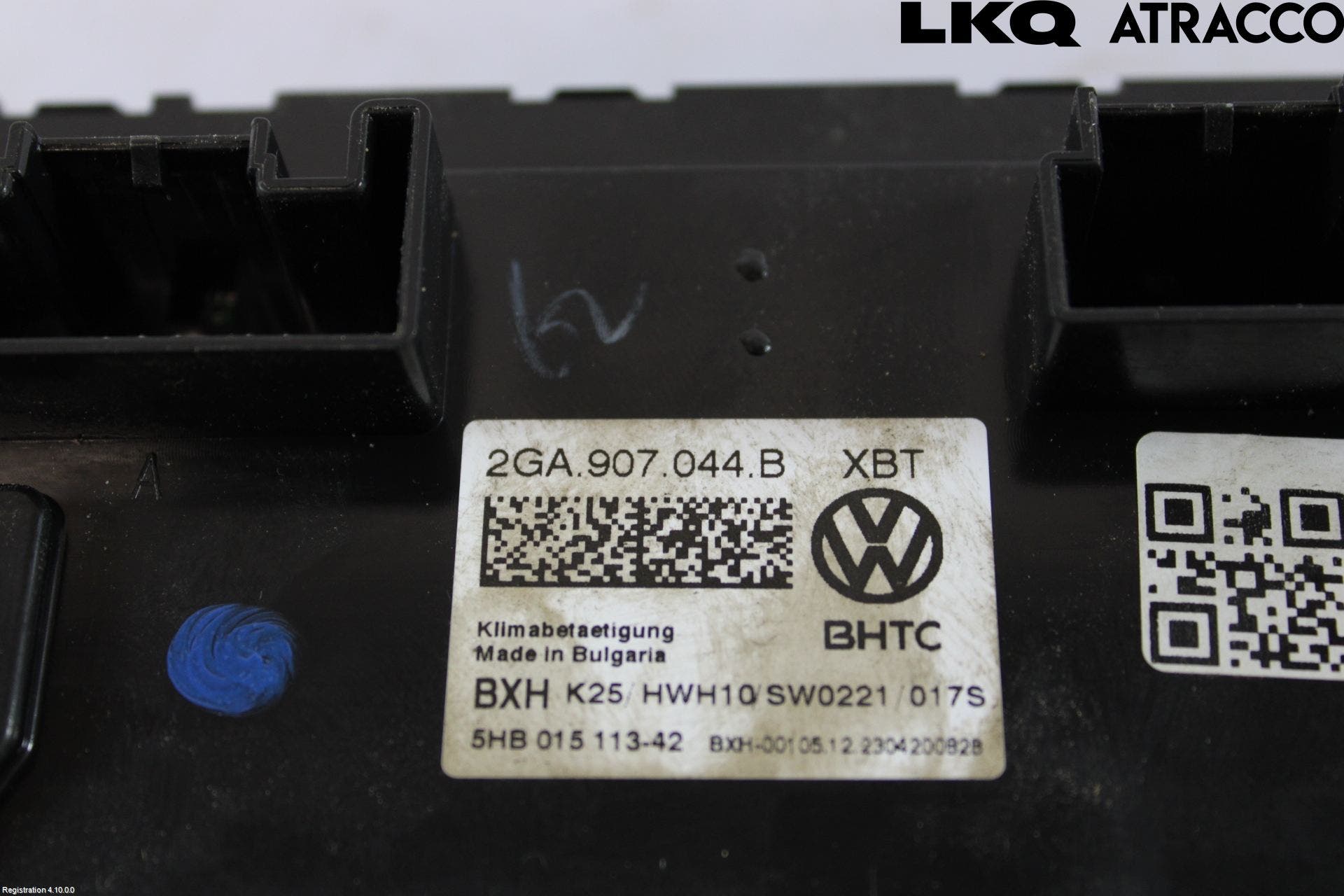 Volkswagen VW T-ROC 18- Värmereglage