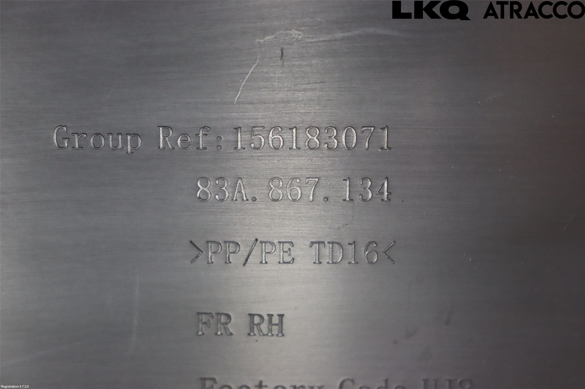 Audi Q3 F3 19- Dörrklädsel Hö