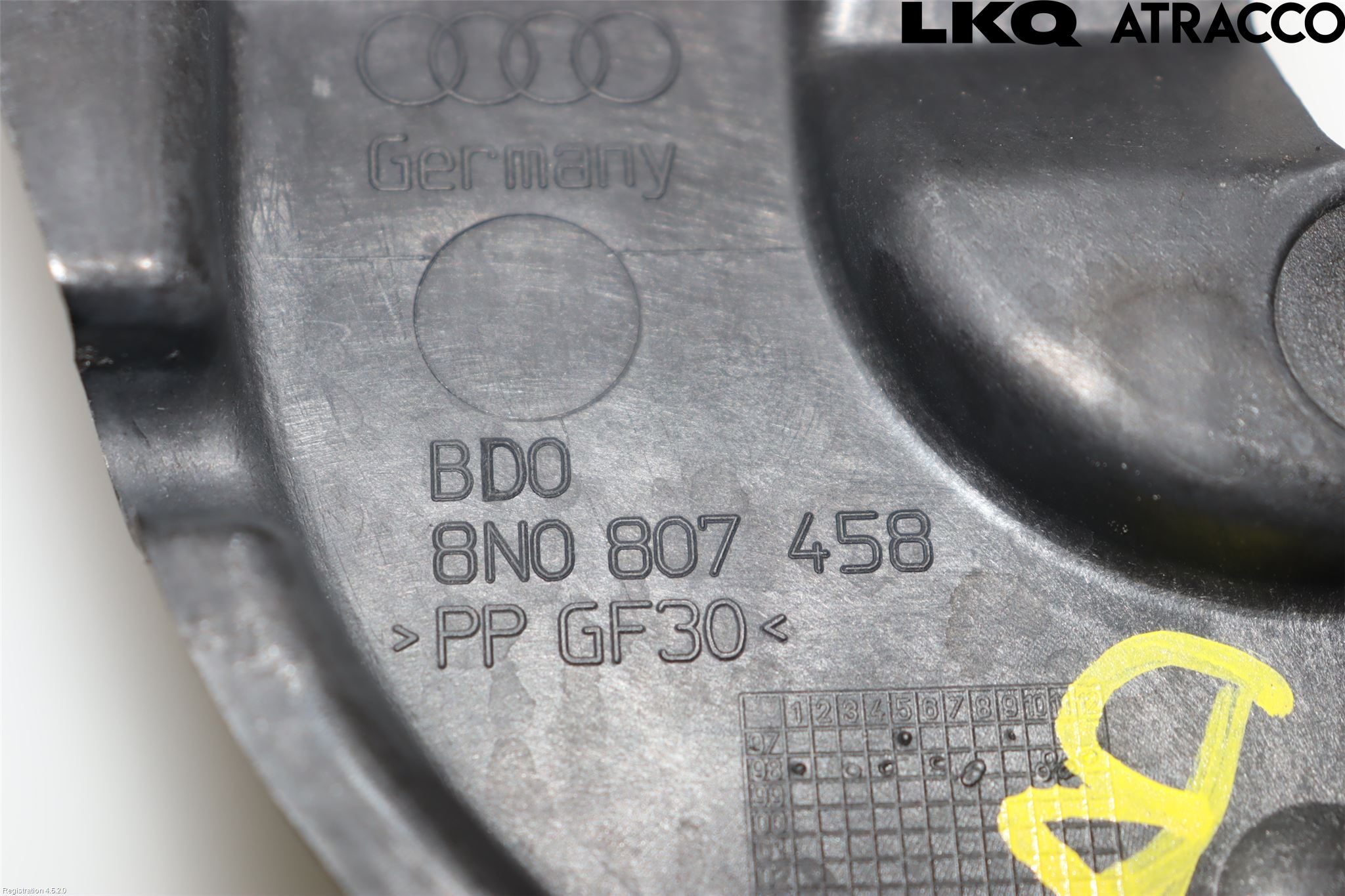 Audi TT 99-06 Stötfångare Deformelement Bak