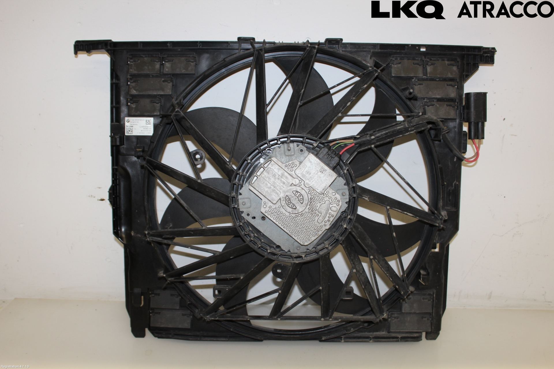 BMW 5 F10/F11/F18 09-17 Kylfläkt El