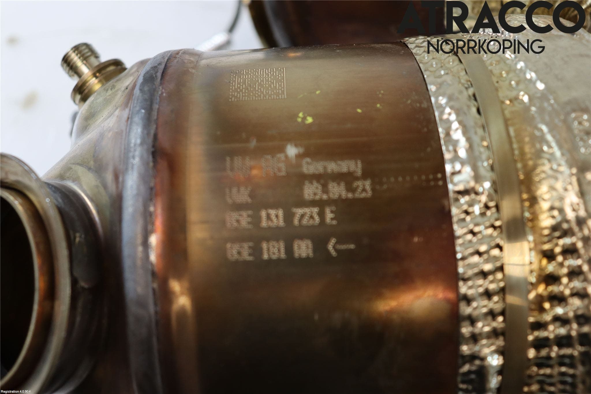 Volkswagen VW T-ROC 18- Avgas Partikelfilter