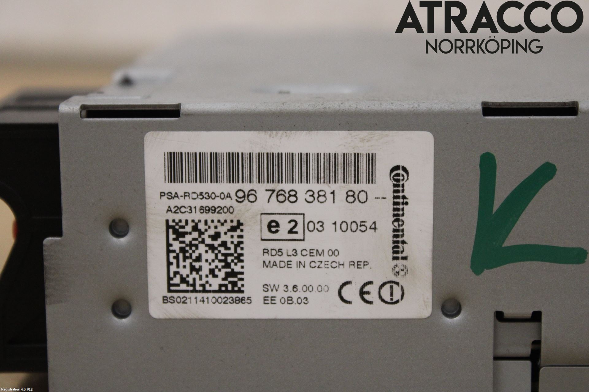Citroen C4 II 11-18 Cd Radio - Multimediapanel