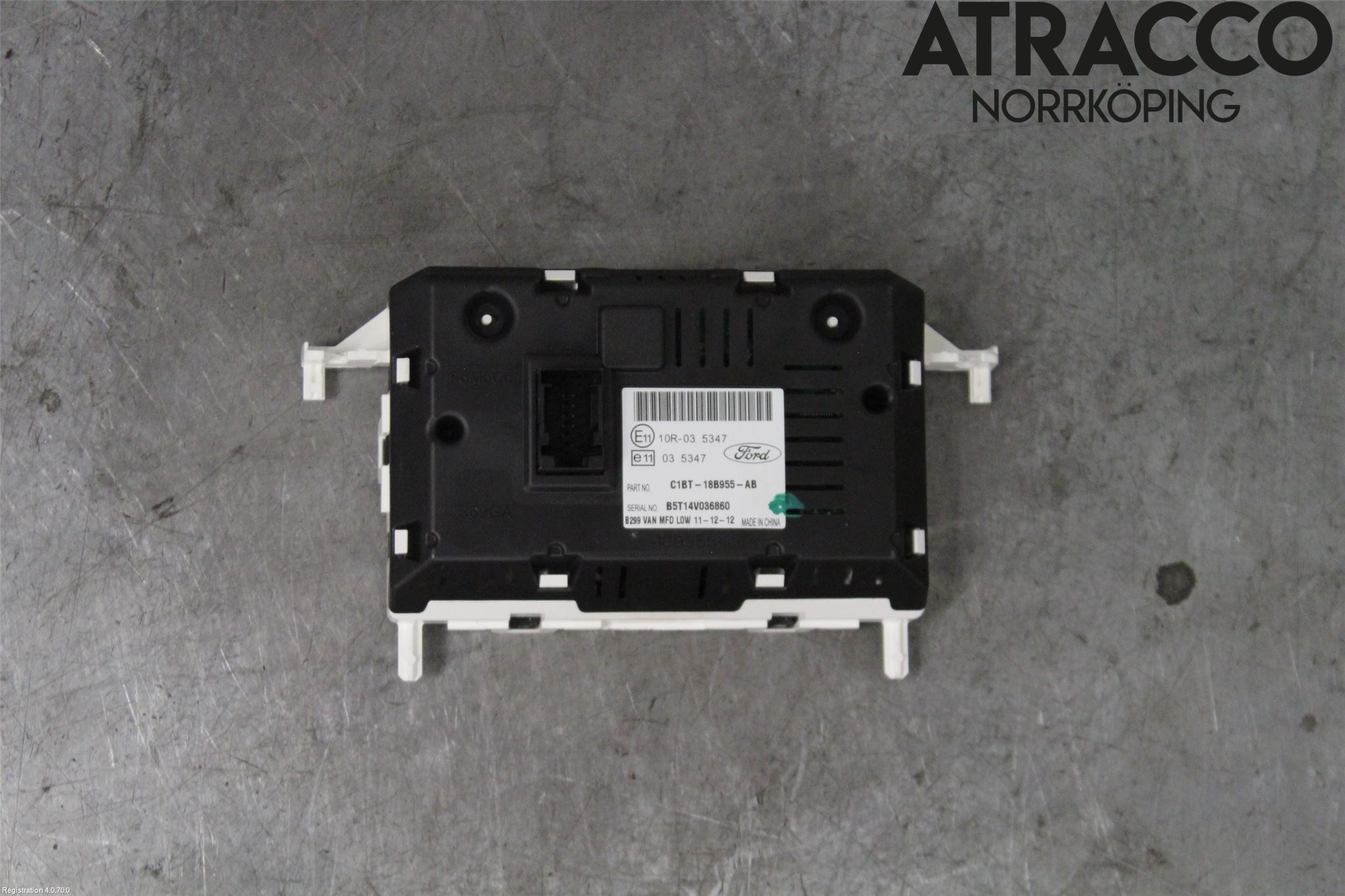 Ford FIESTA 13-17 Multifunktionsdisplay