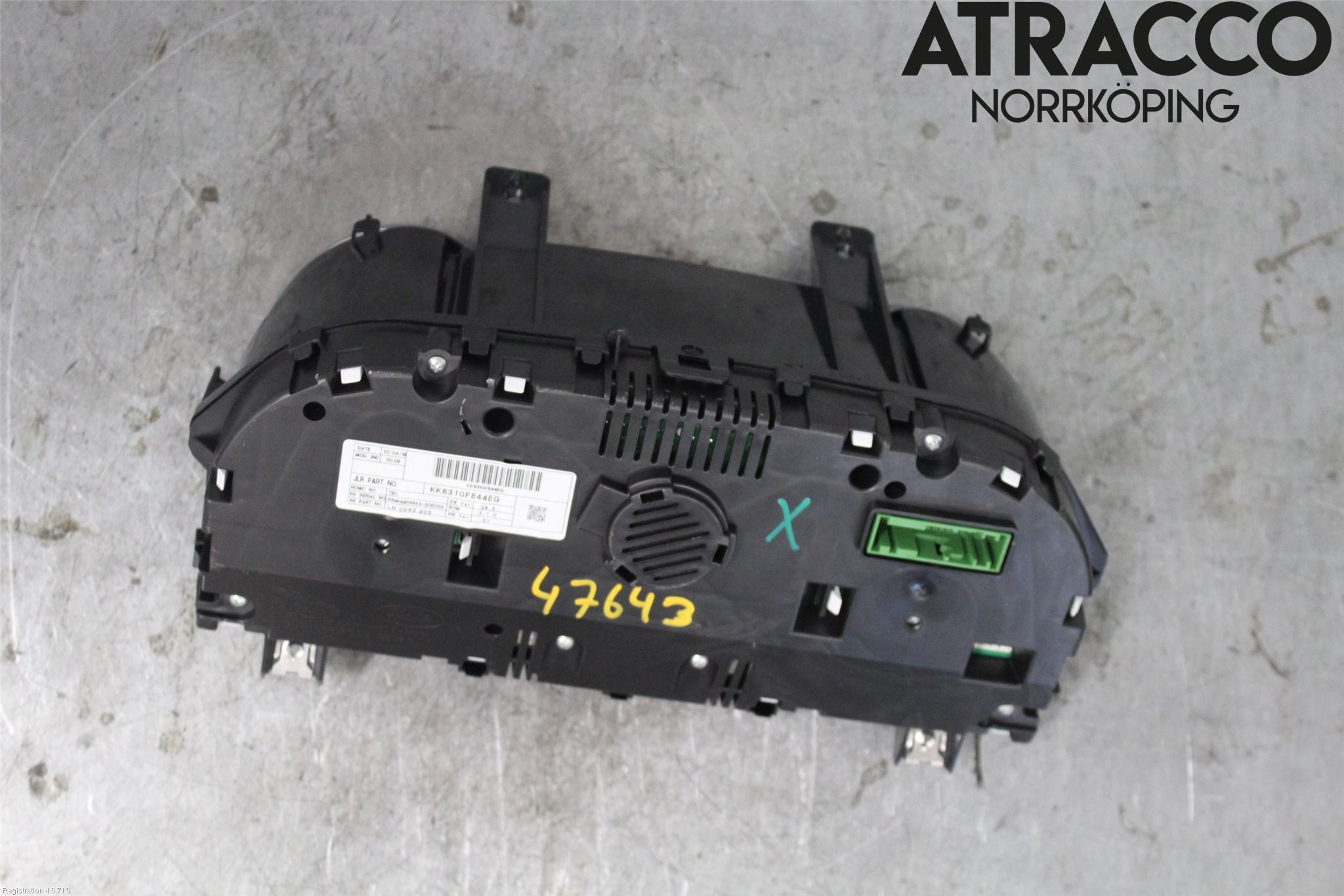 Jaguar F-PACE Instrument Komb