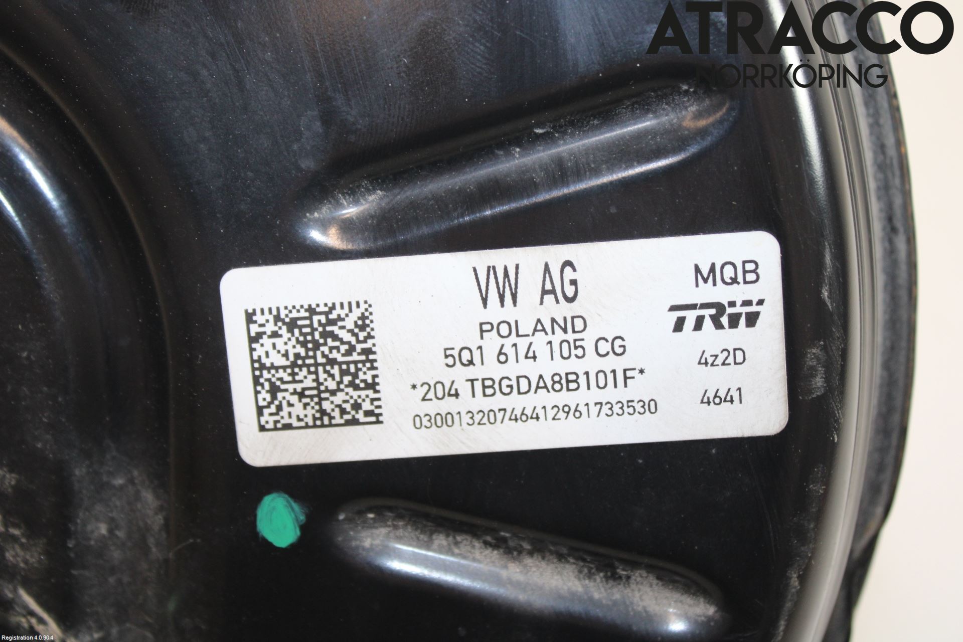 Volkswagen VW T-ROC 18- Bromsservo