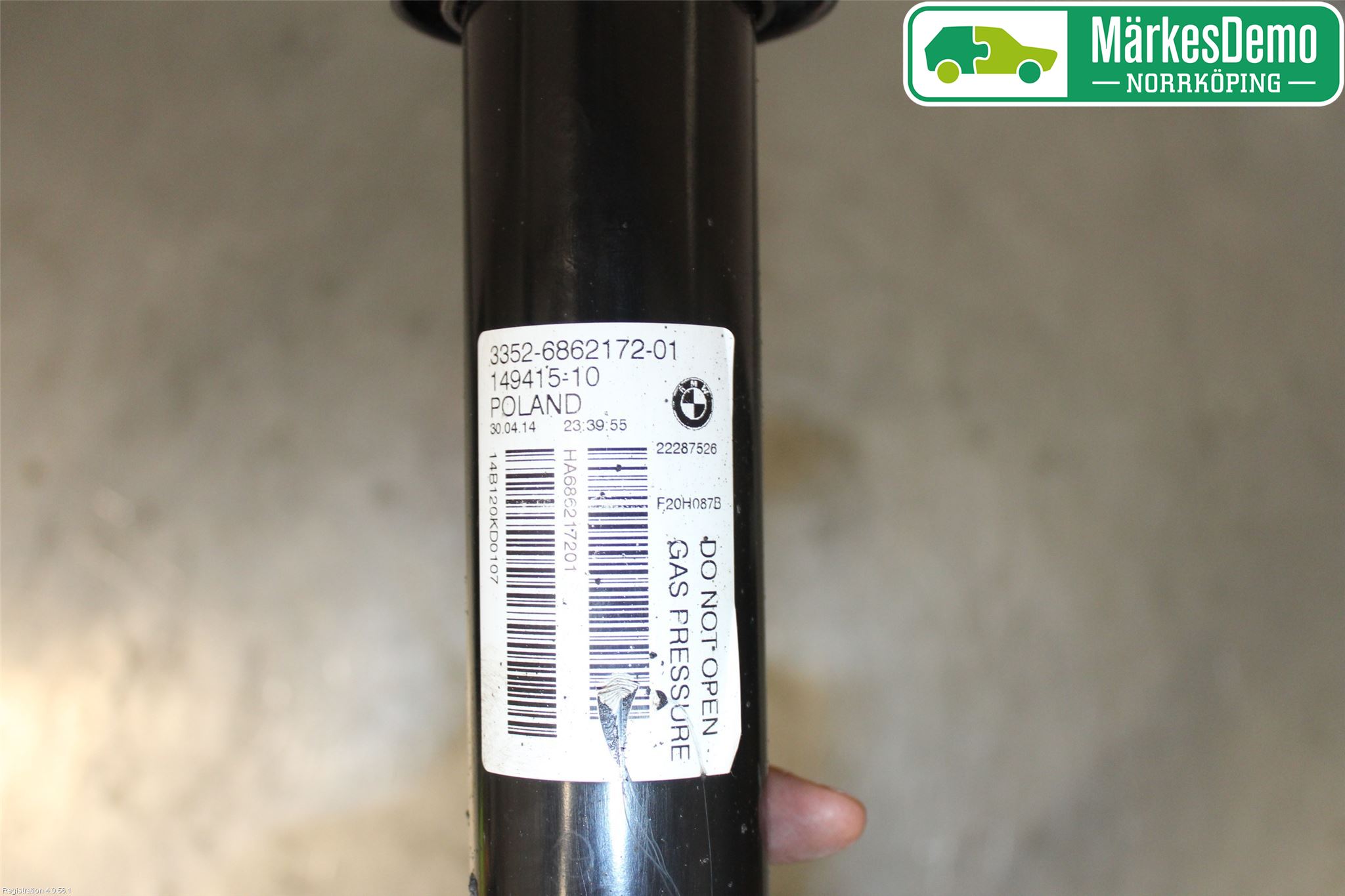 BMW 1 F20/F21 11-19 Stötdämpare Bak