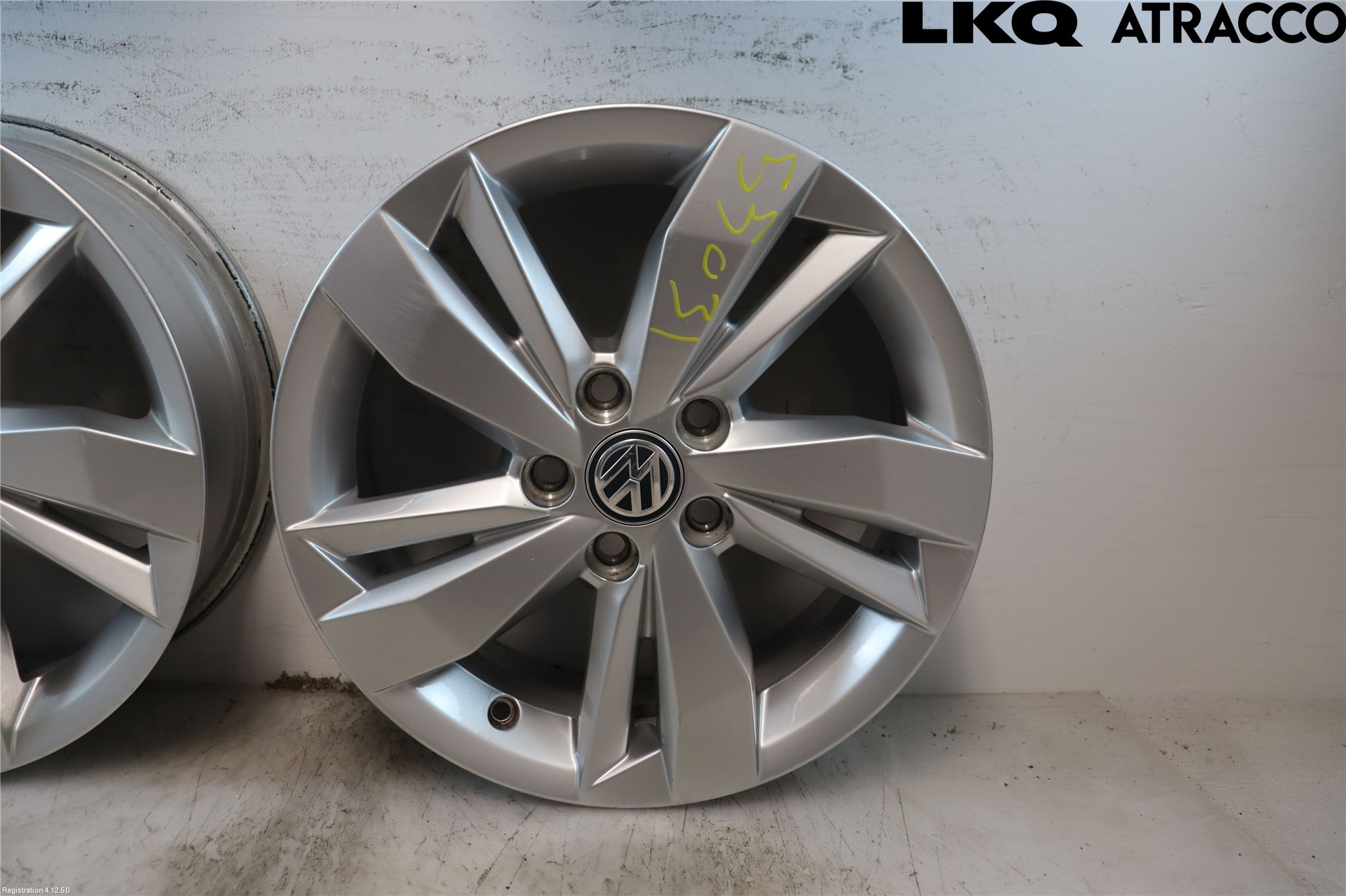Volkswagen VW POLO VI 18->> Fälgsats Aluminium