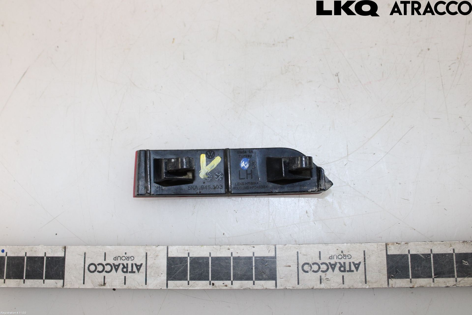 Volkswagen VW TIGUAN 16-24 Dimljus/Reflex Bak
