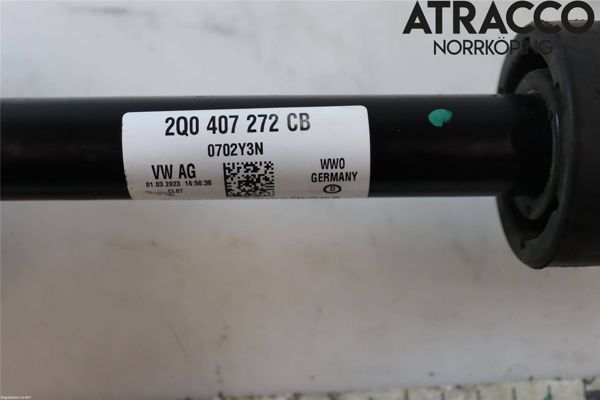 Audi A1 19- Drivaxel Fram Höger