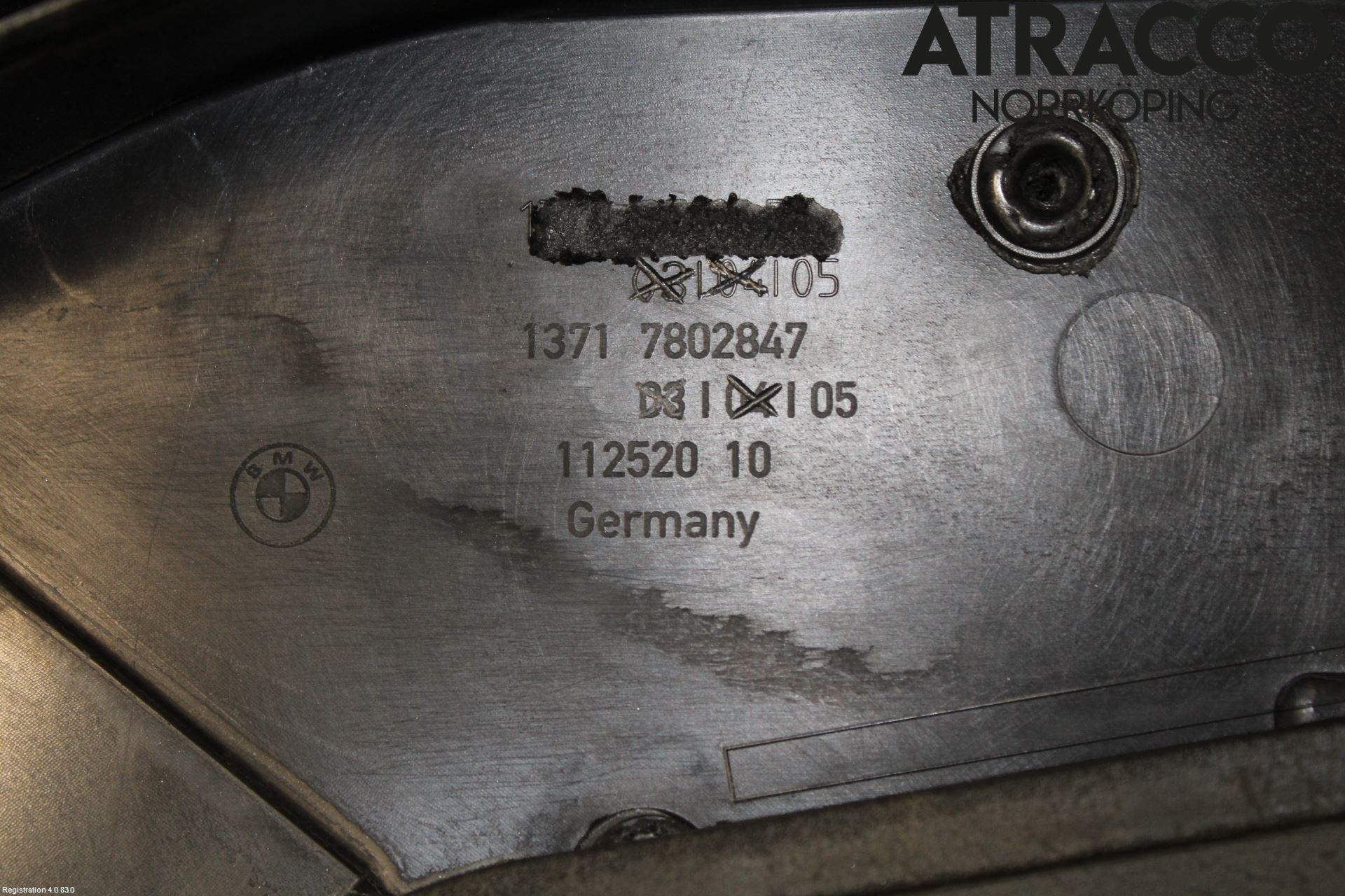 BMW 5 F10/F11/F18 09-17 Motorkåpa