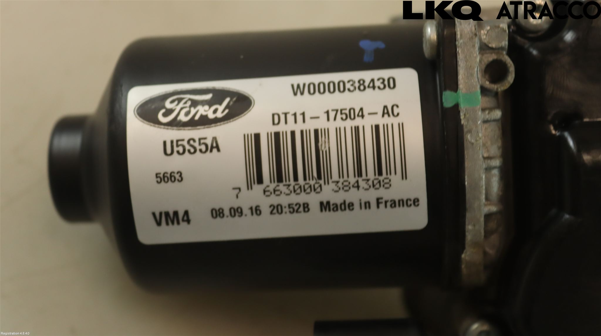Ford TRANSIT SKÅP/BUSS 14-22 Torkarmotor Vindruta