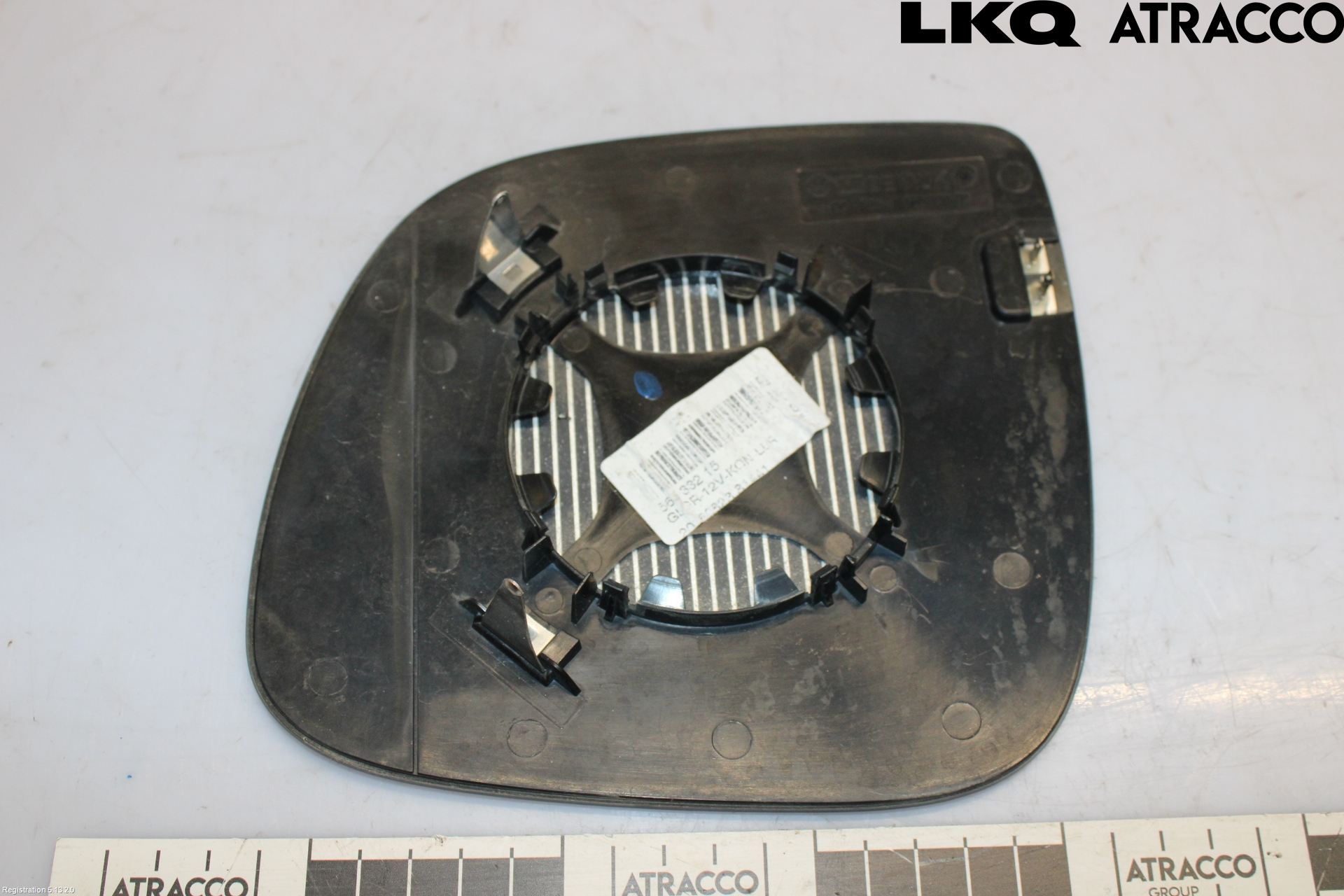Volkswagen VW AMAROK 2H 10-22 Spegelglas Hö