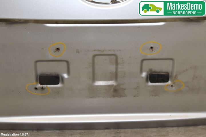 Hyundai GRANDEUR Baklucka (Ej Med Ruta)