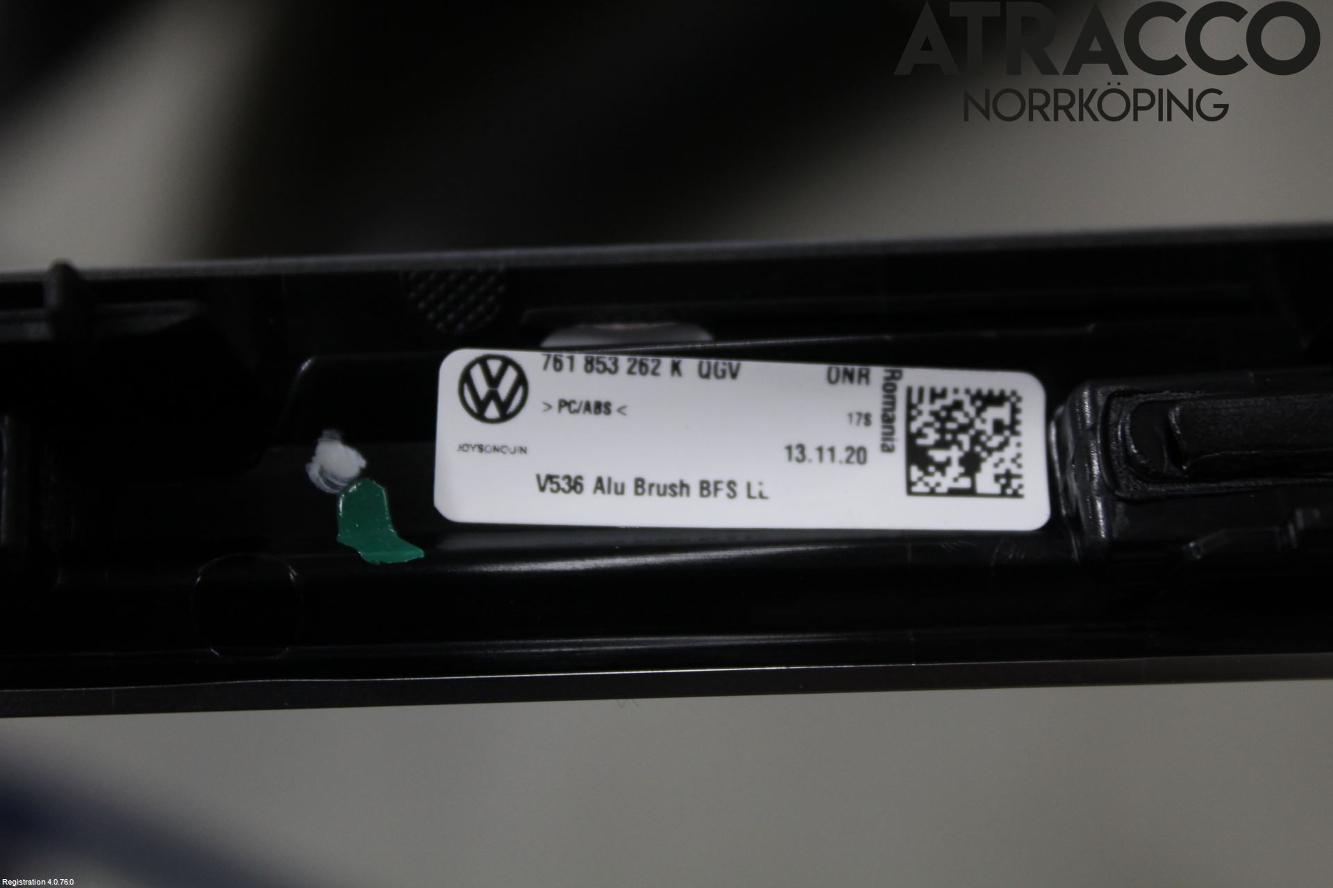 Volkswagen VW TOUAREG CR 18- Instrumentbräda Inlägg-Dekorlist