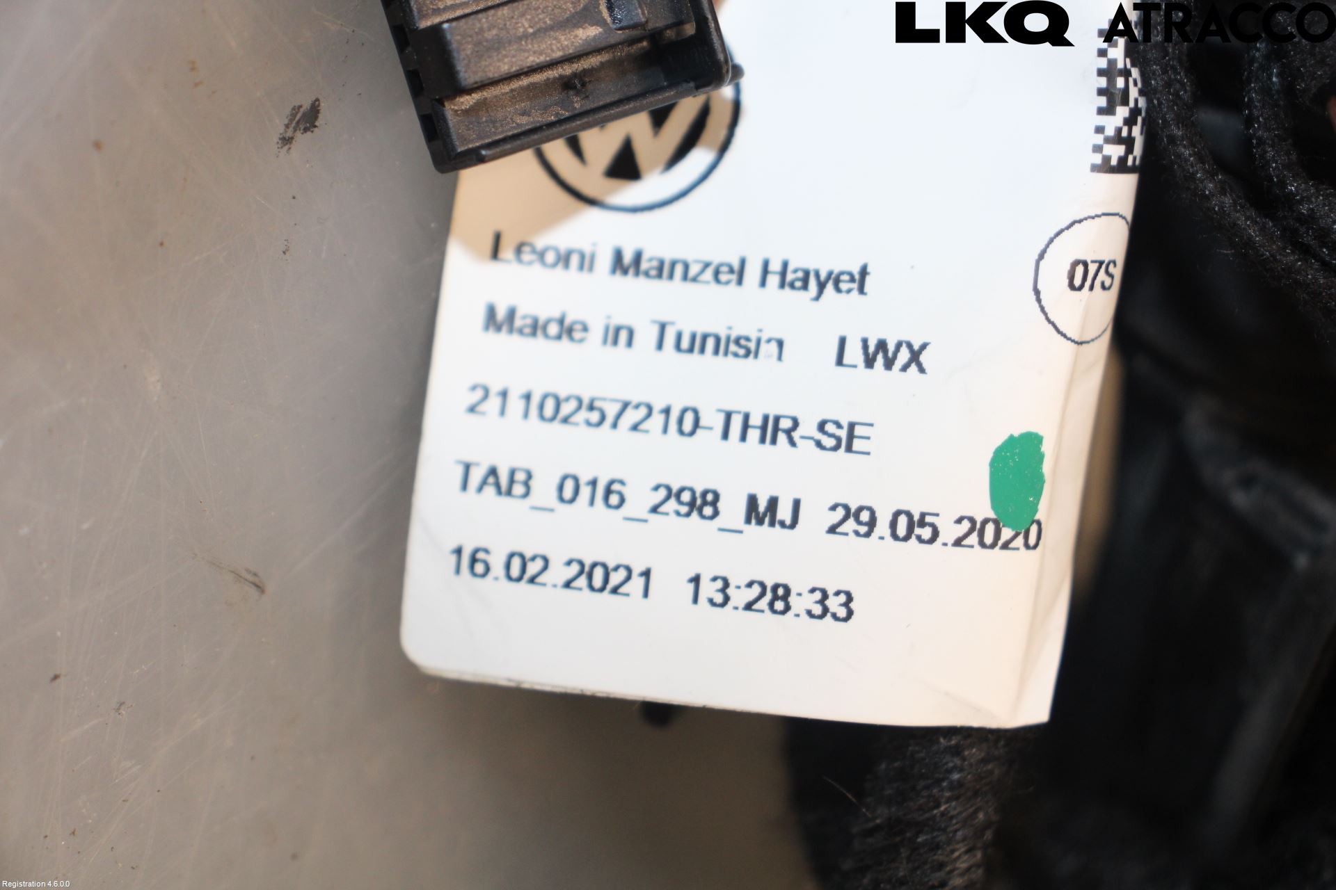 Volkswagen VW ID.4 21- Kabelhärva