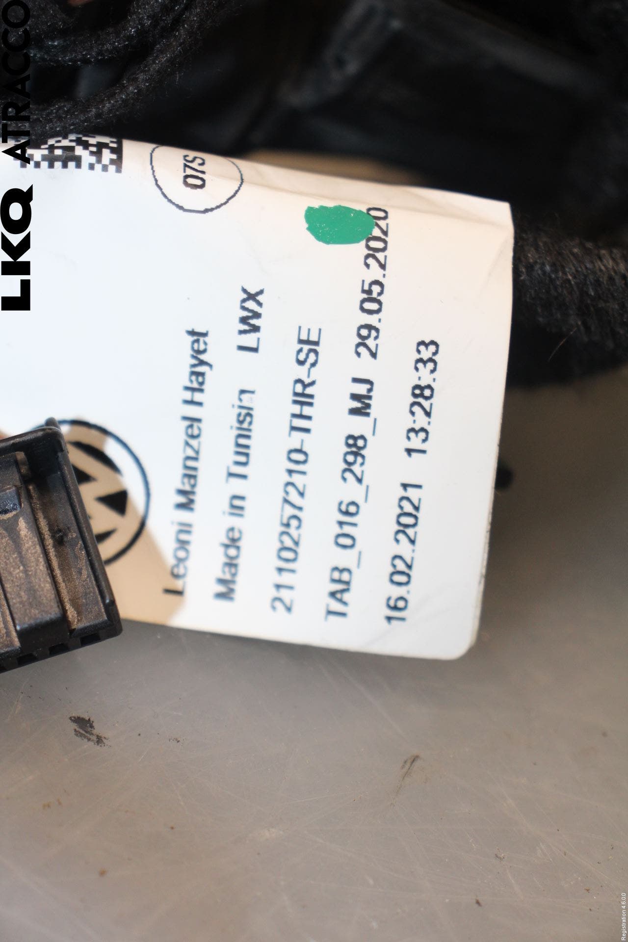 Volkswagen VW ID.4 21- Kabelhärva