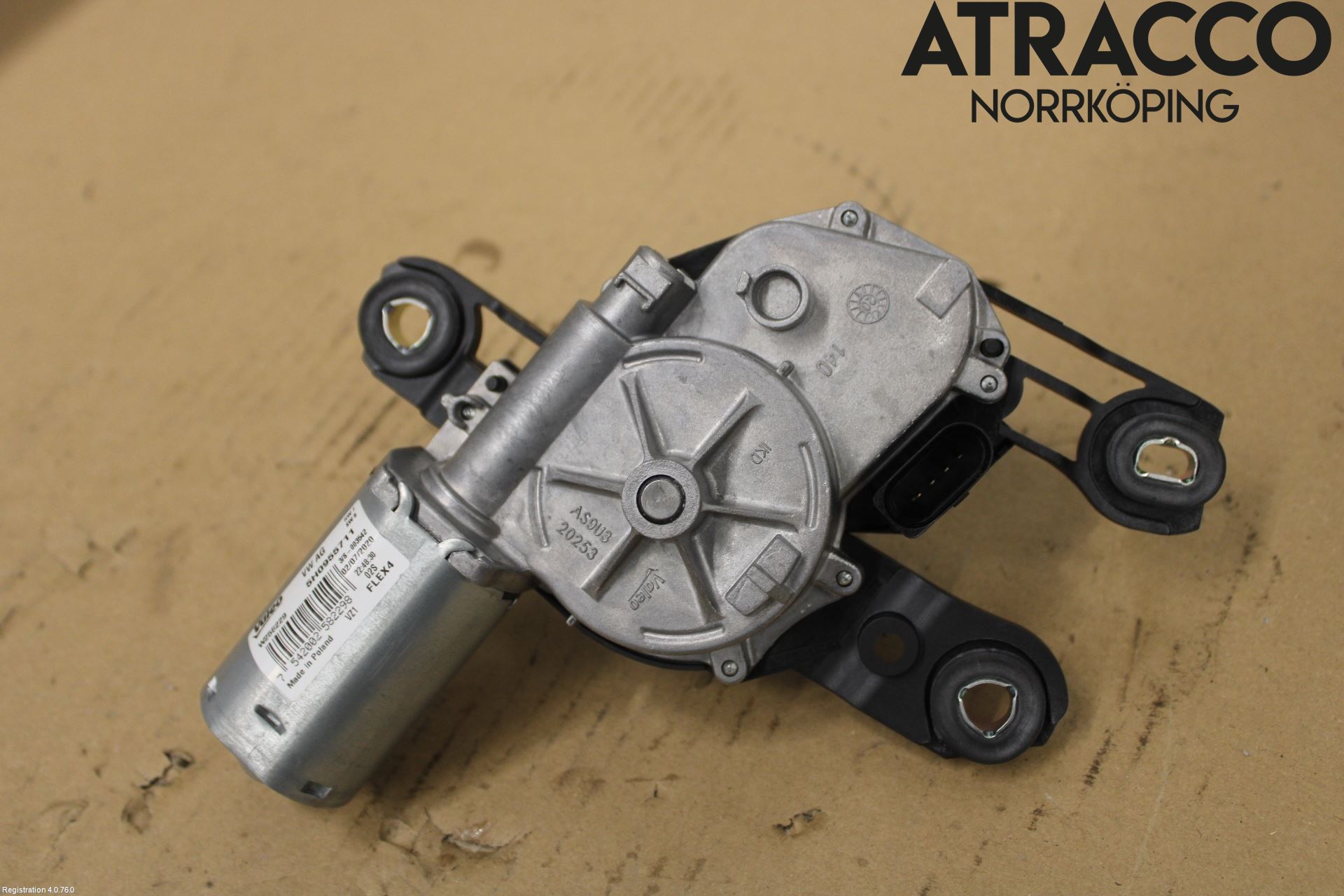 Volkswagen VW ID.3 21- Torkarmotor Baklucka
