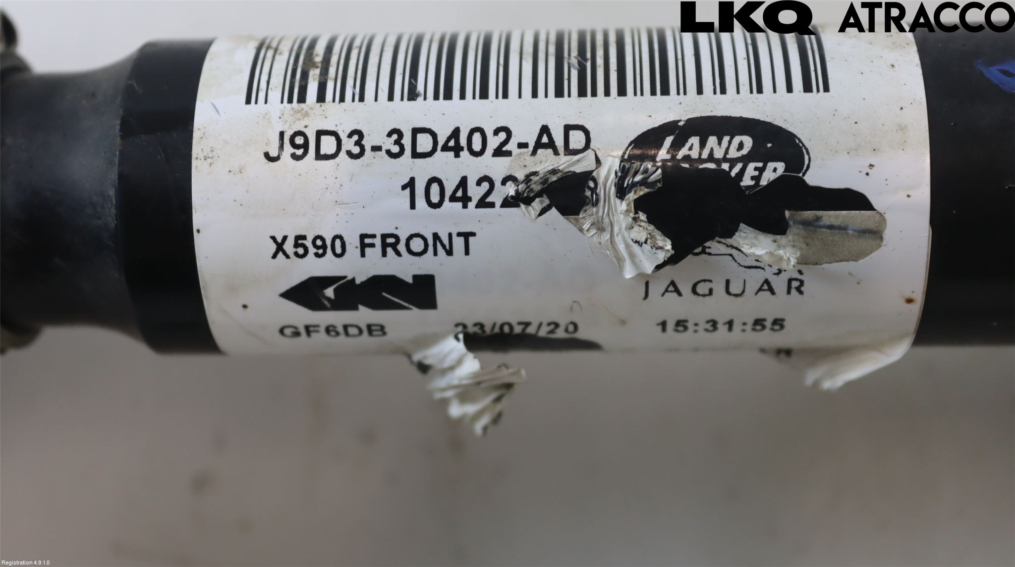 Jaguar I-PACE 18- Drivaxel Fram Höger