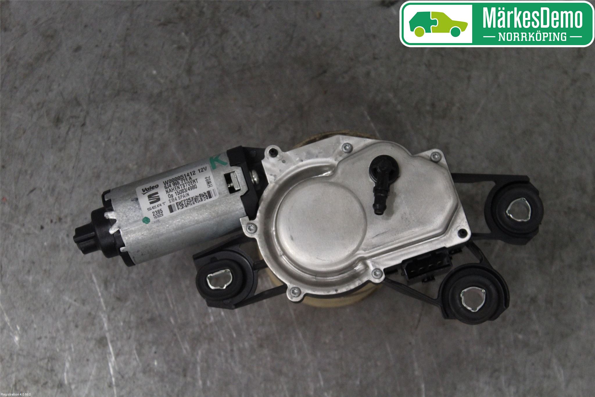 Seat IBIZA IV 08-16 Torkarmotor Baklucka