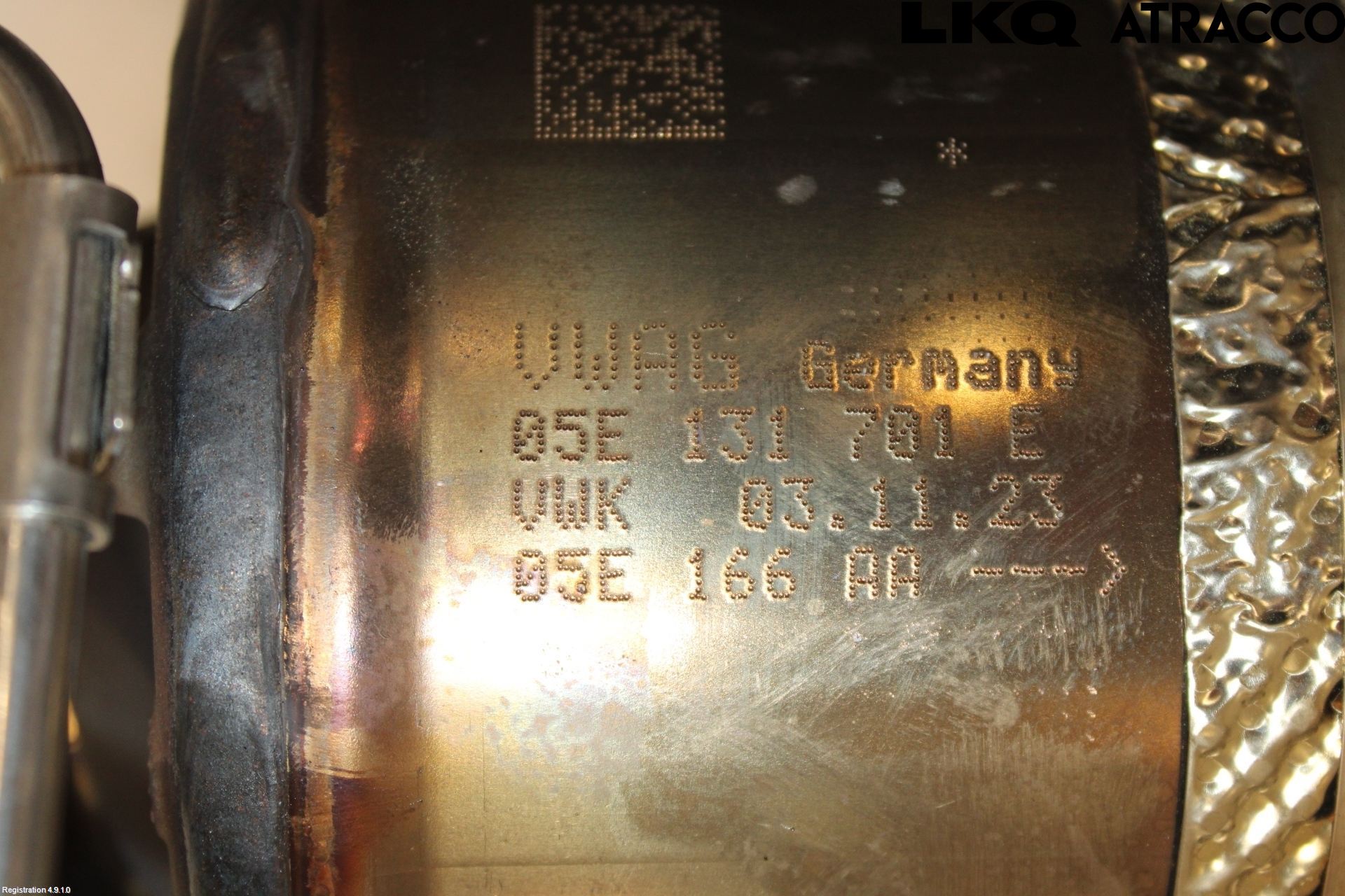 Cupra ATECA 19- Avgas Partikelfilter