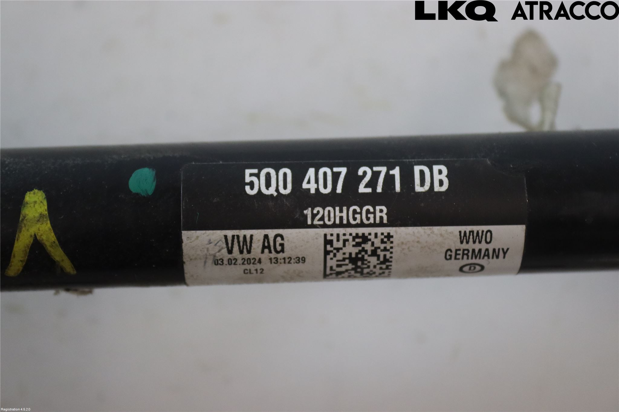 Seat LEON 20- Drivaxel Fram Vänster