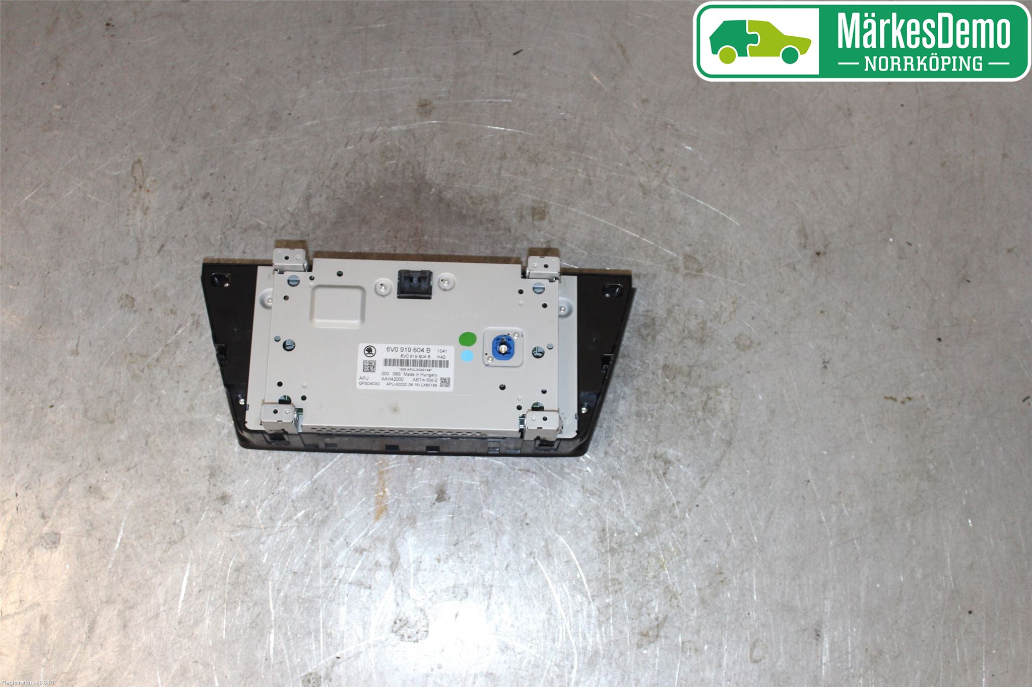 Skoda FABIA 15-21 Multifunktionsdisplay