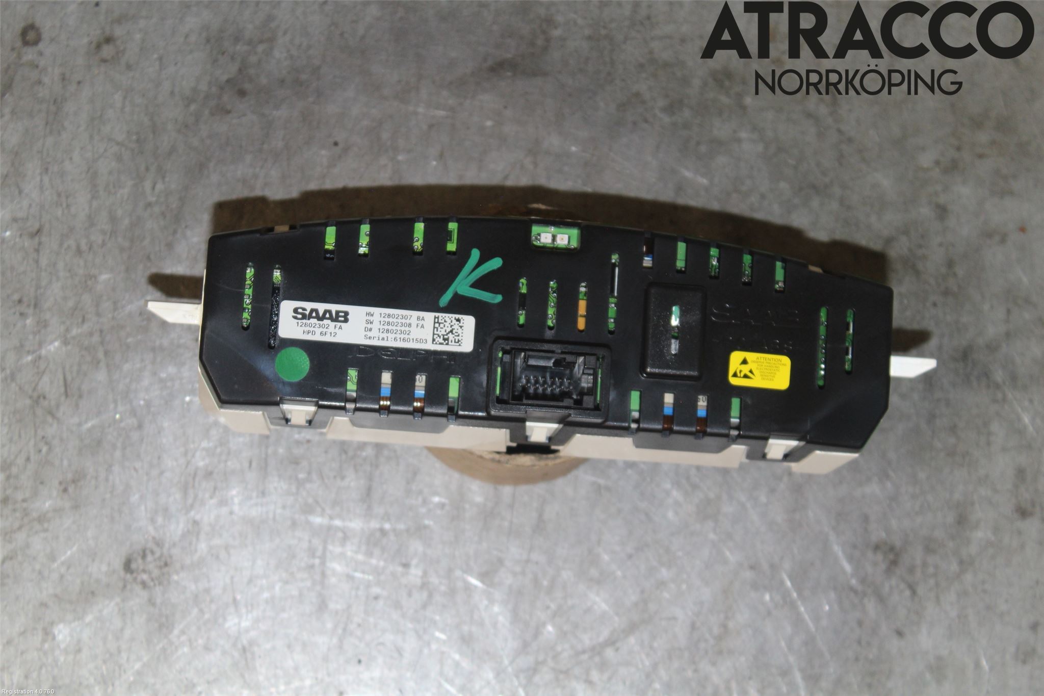 Saab 9-3 VER 2 Färddator