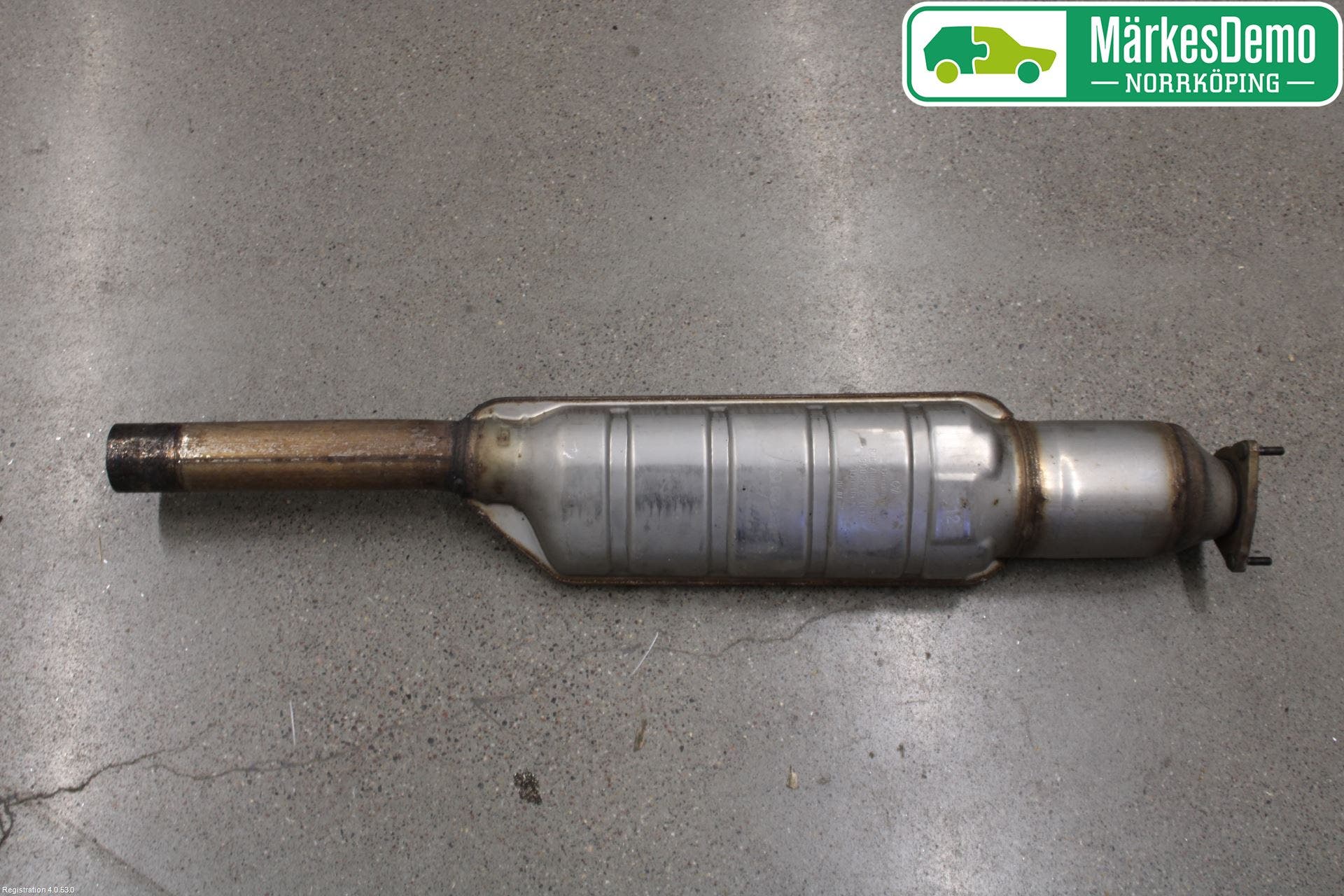 Volkswagen VW PHAETON Avgas-Ljuddämpare-Rör