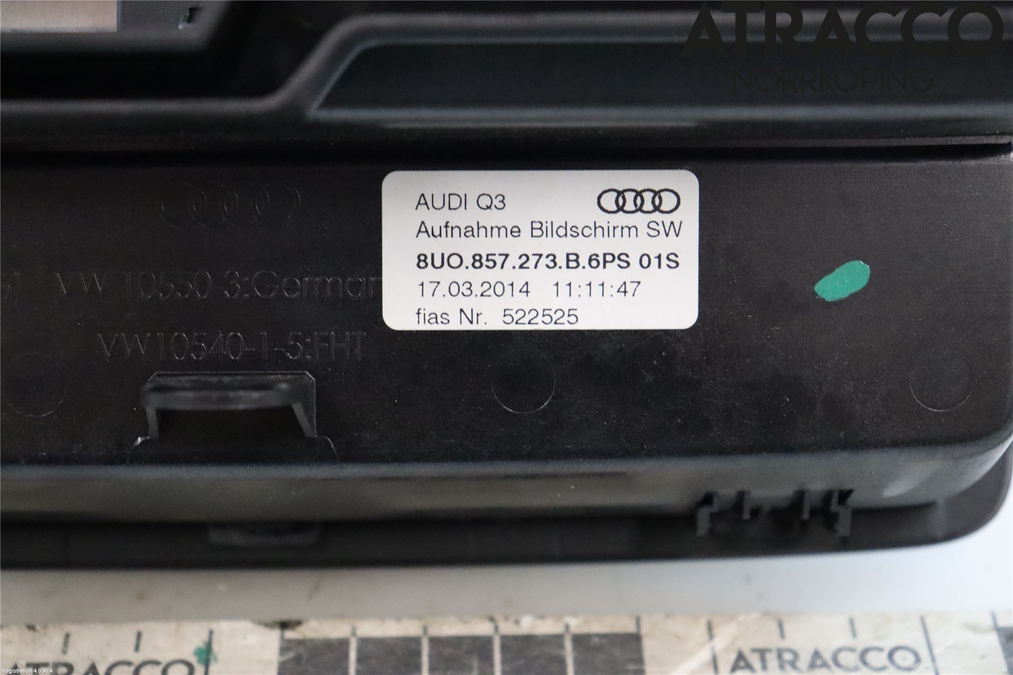 Audi Q3 8U 12-18 Bildskärm