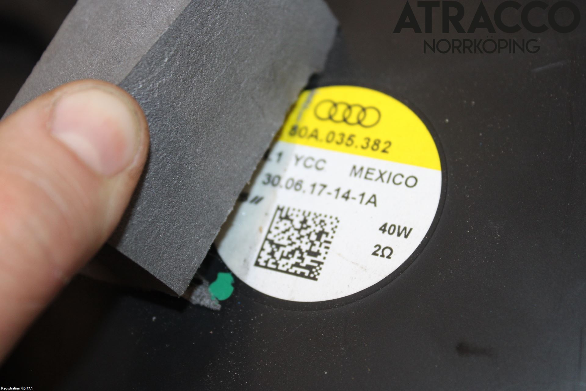 Audi Q5/SQ5 17- Högtalare