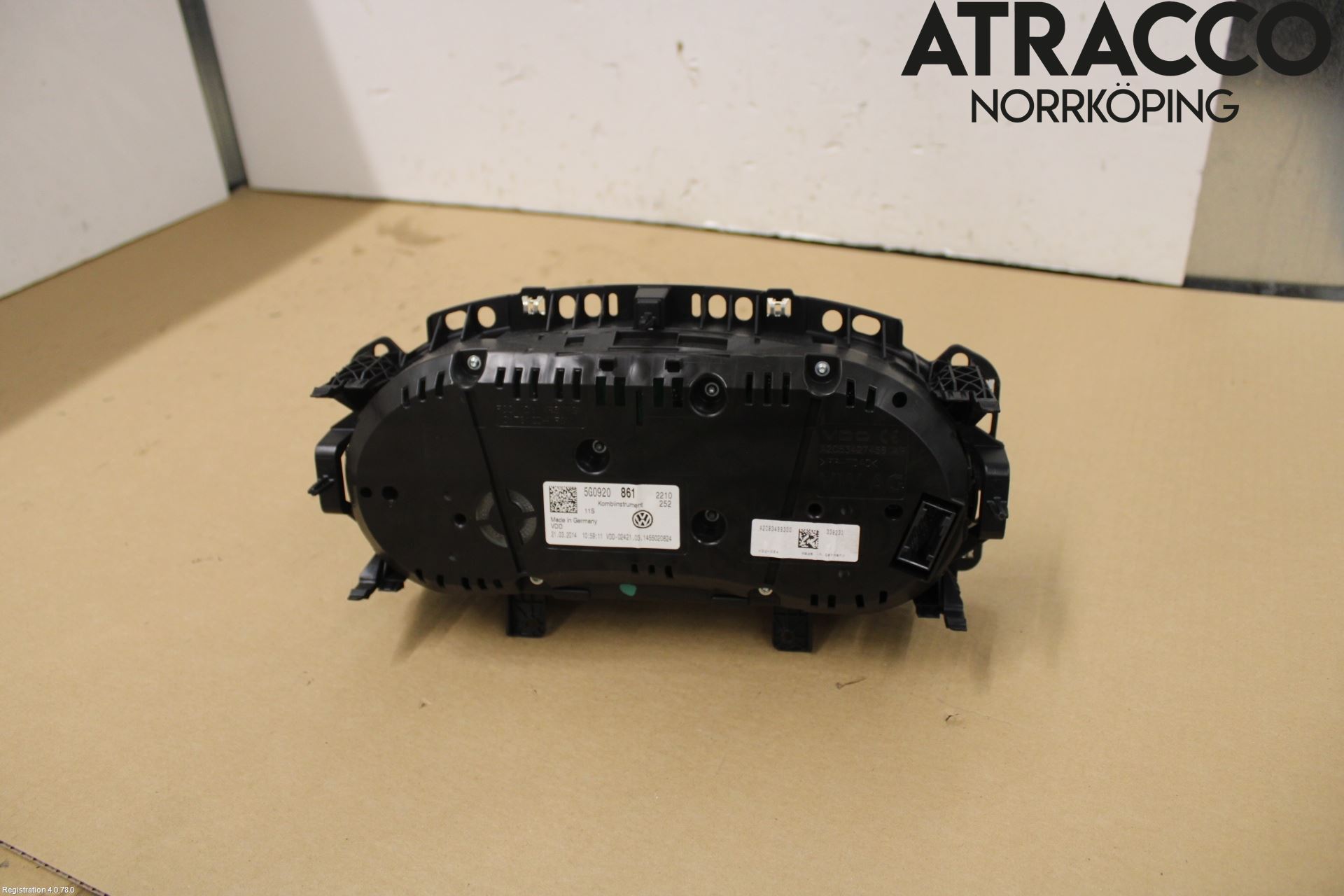 Volkswagen VW GOLF / E-GOLF VII 13-20 Instrument Komb
