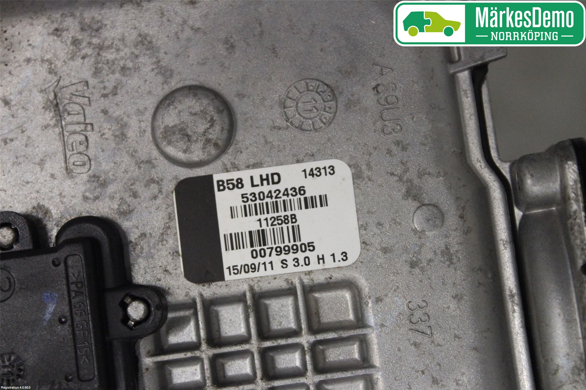 Citroen C4 GRAND PICASSO 07-13 Torkarmotor Vindruta