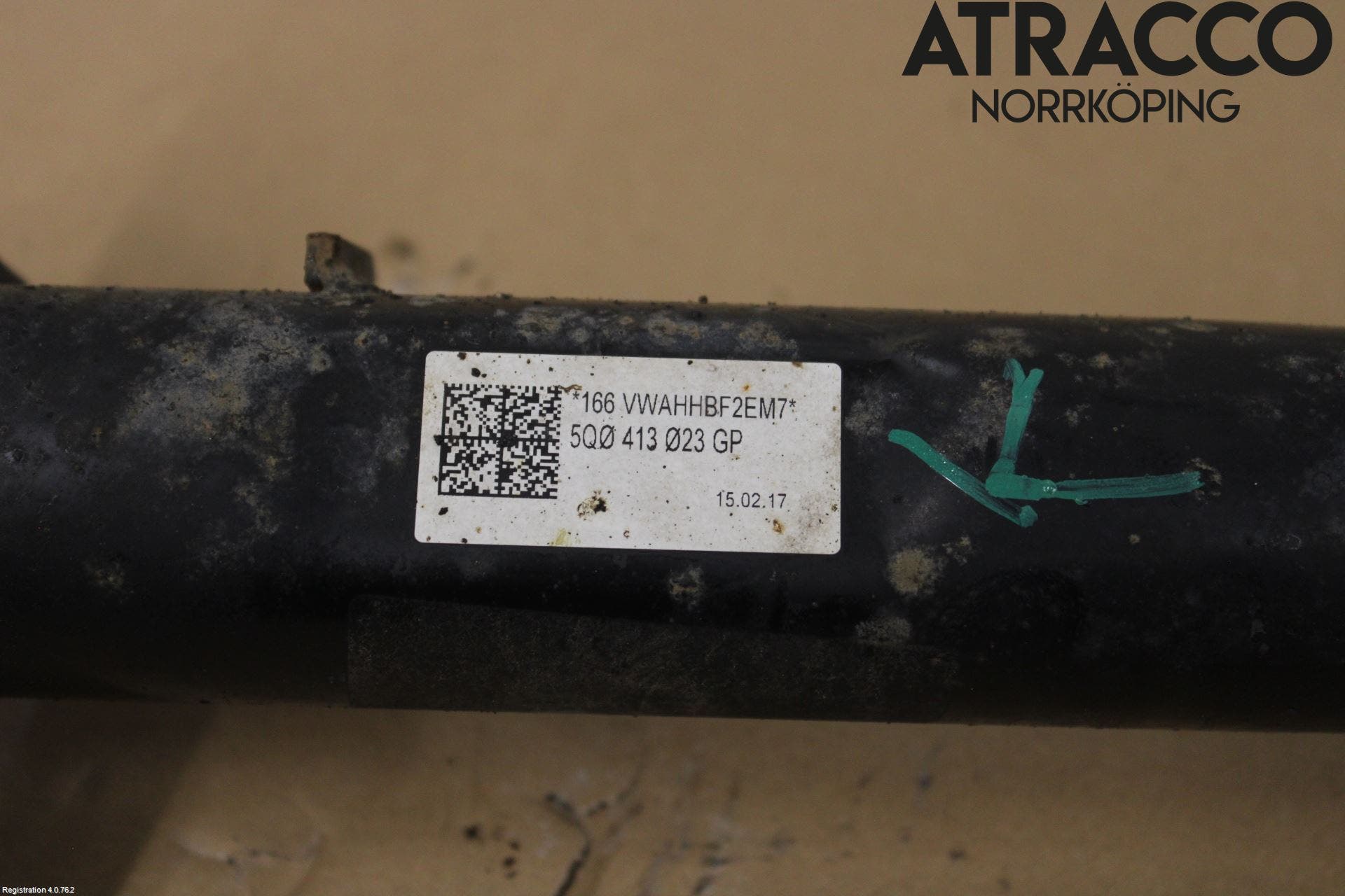 Volkswagen VW GOLF / E-GOLF VII 13-20 Fjäderben Fram Vänster