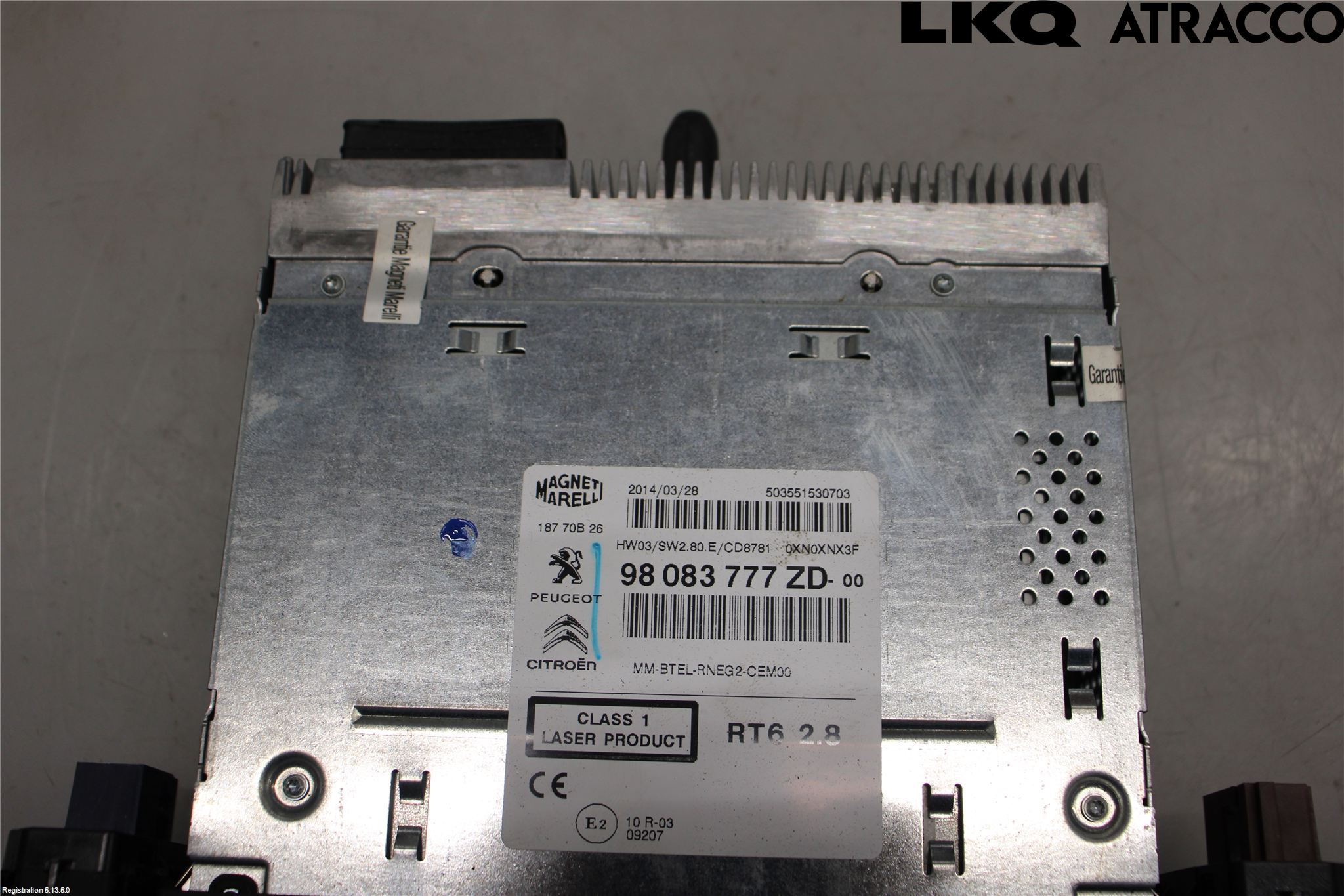 Citroen C5 08-17 Cd Radio - Multimediapanel